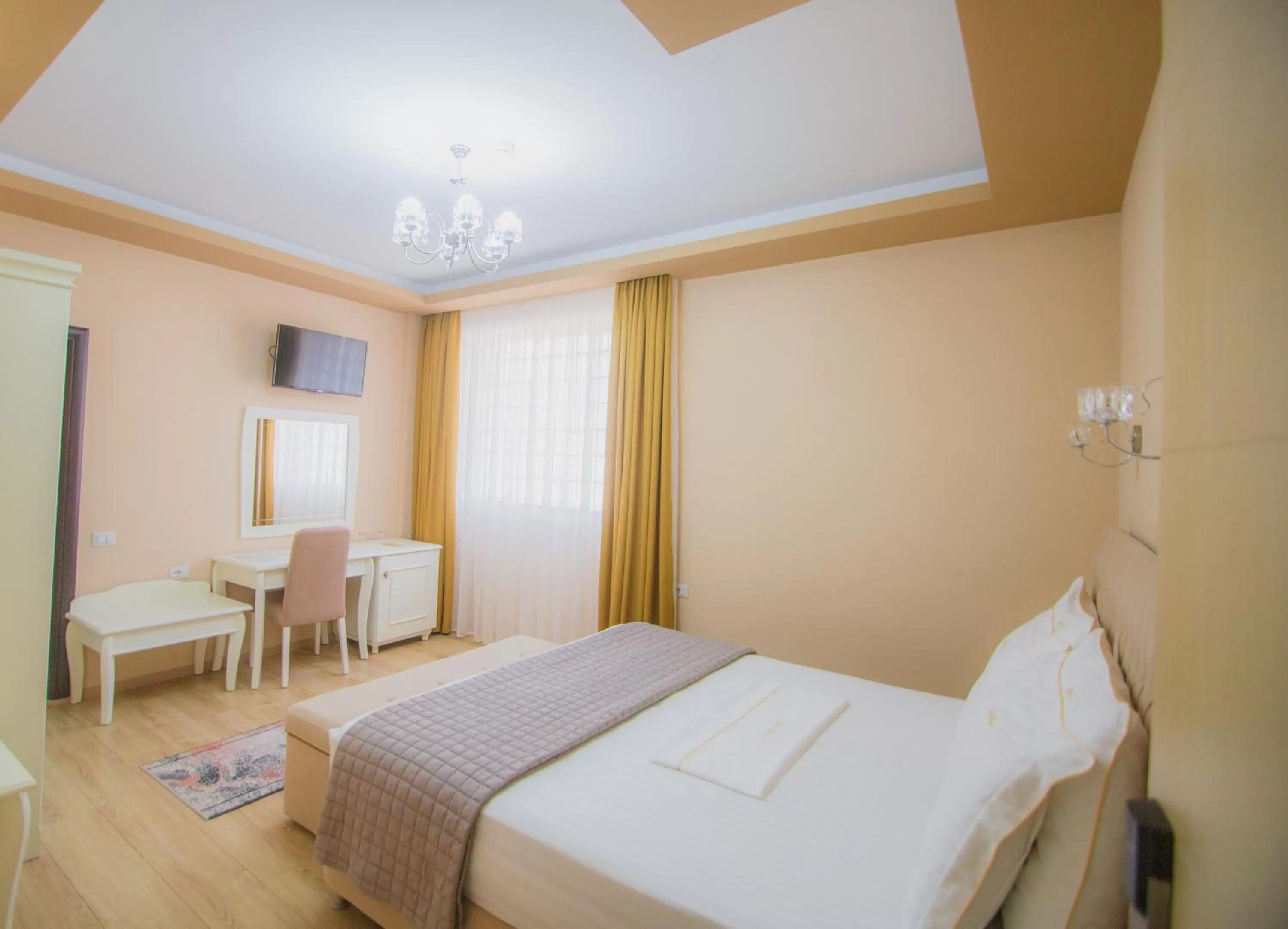 Bed in Christi's Hotel Borova