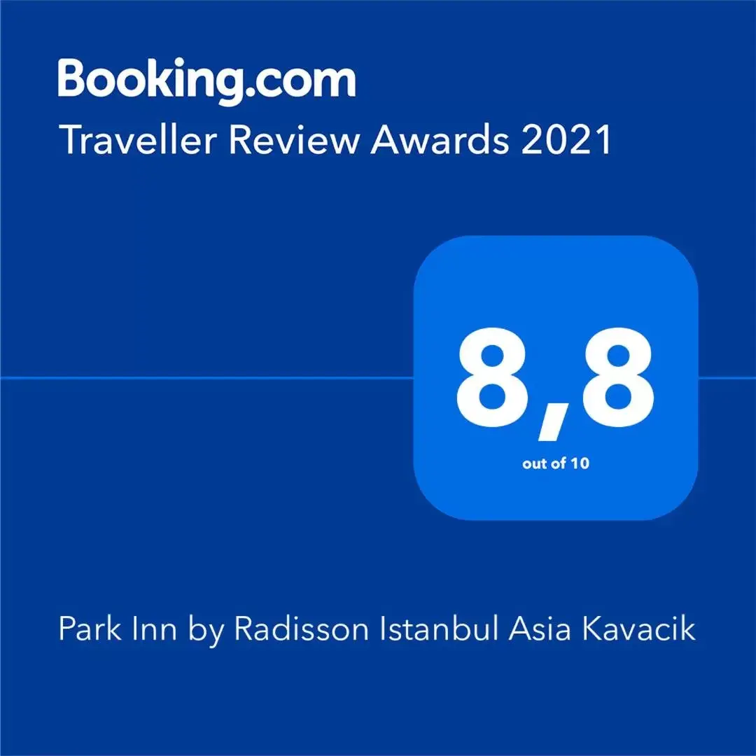Certificate/Award, Logo/Certificate/Sign/Award in Park Inn by Radisson Istanbul Asia Kavacik
