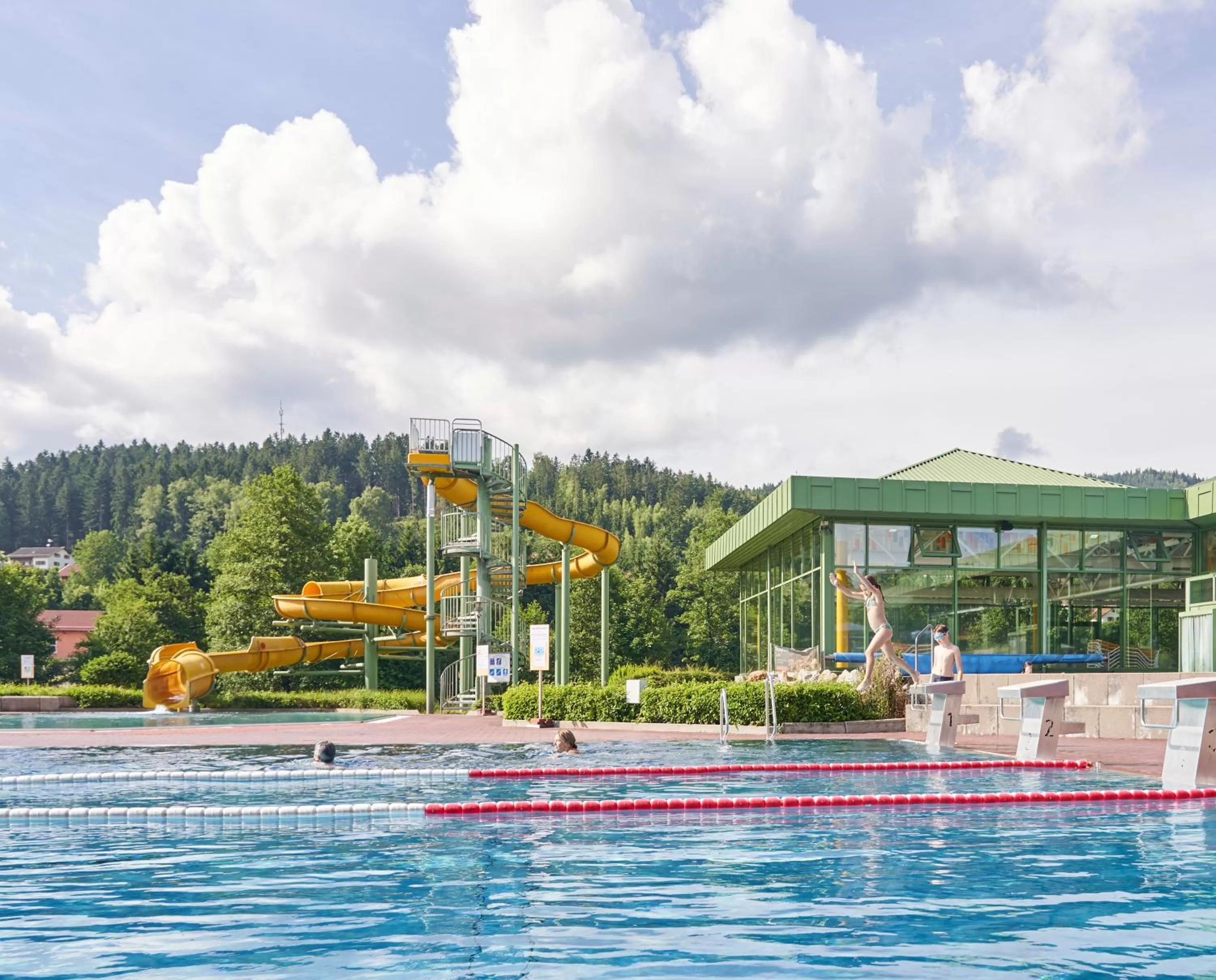 Open Air Bath in Wander und Aktiv Hotel Rösslwirt