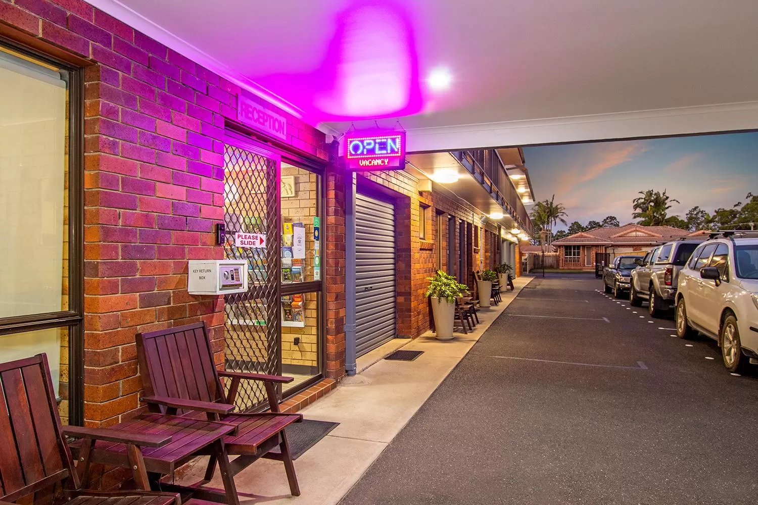 Property building in Coast Inn Motel