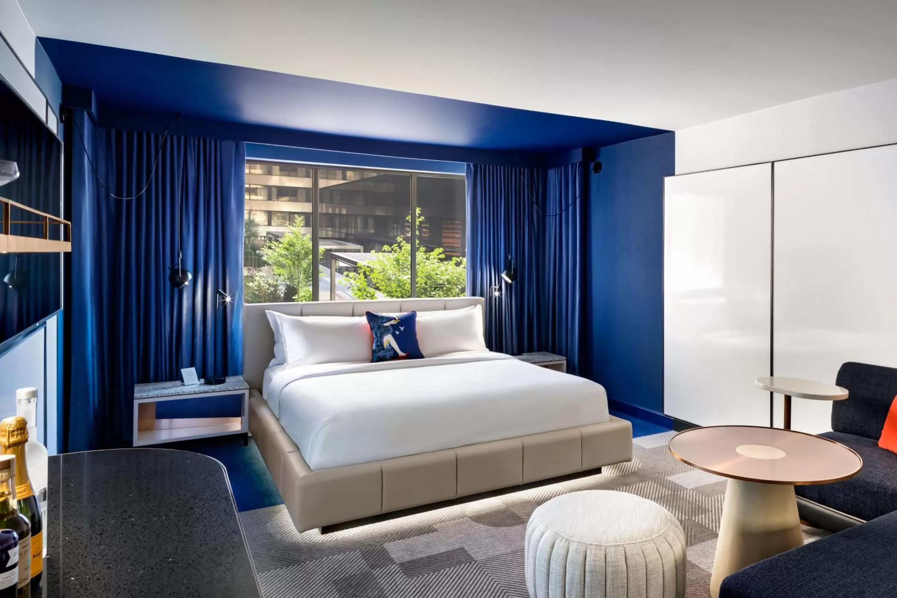 Photo of the whole room, Bed in W Toronto