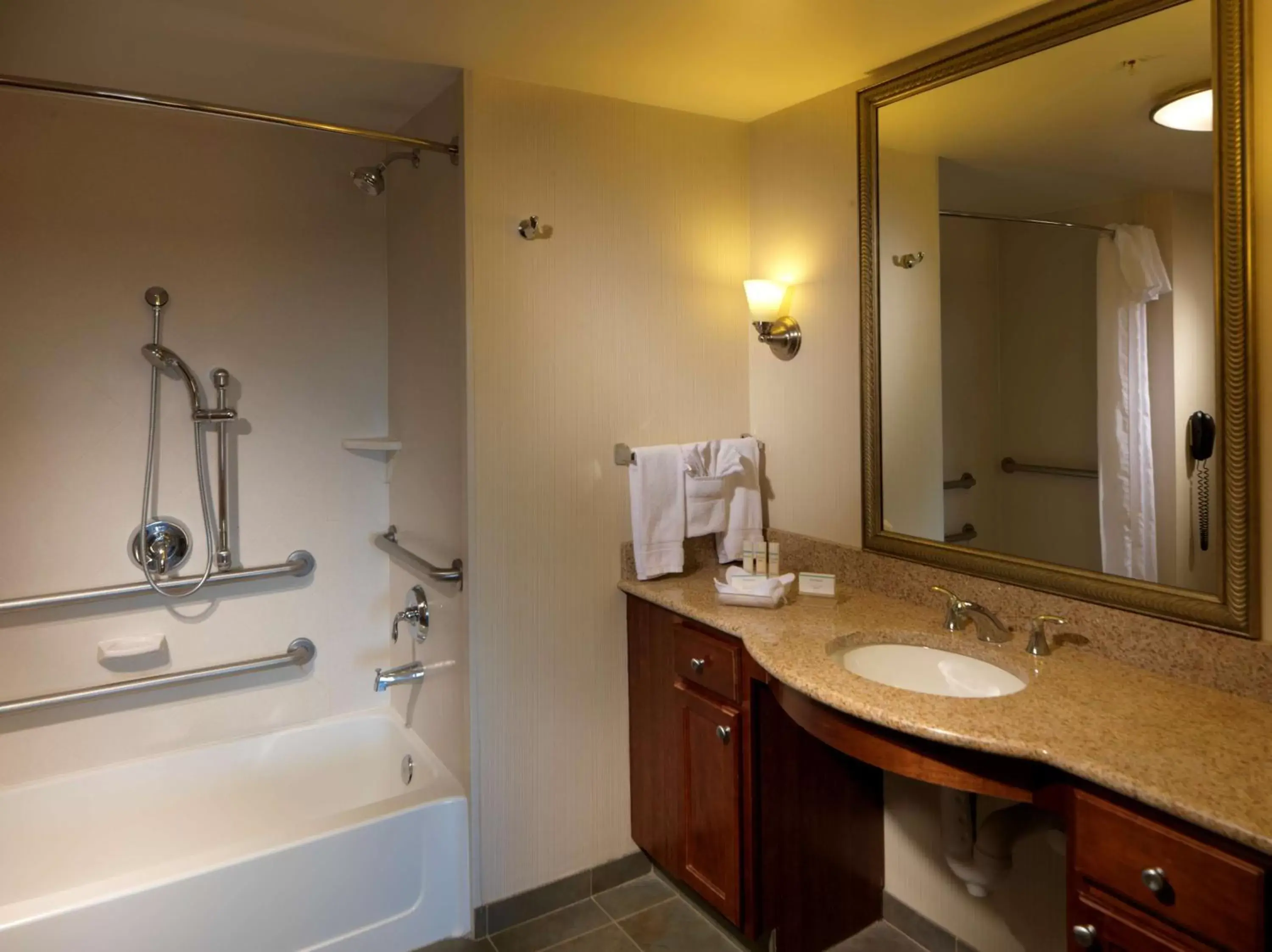 Bathroom in Homewood Suites by Hilton Dover - Rockaway