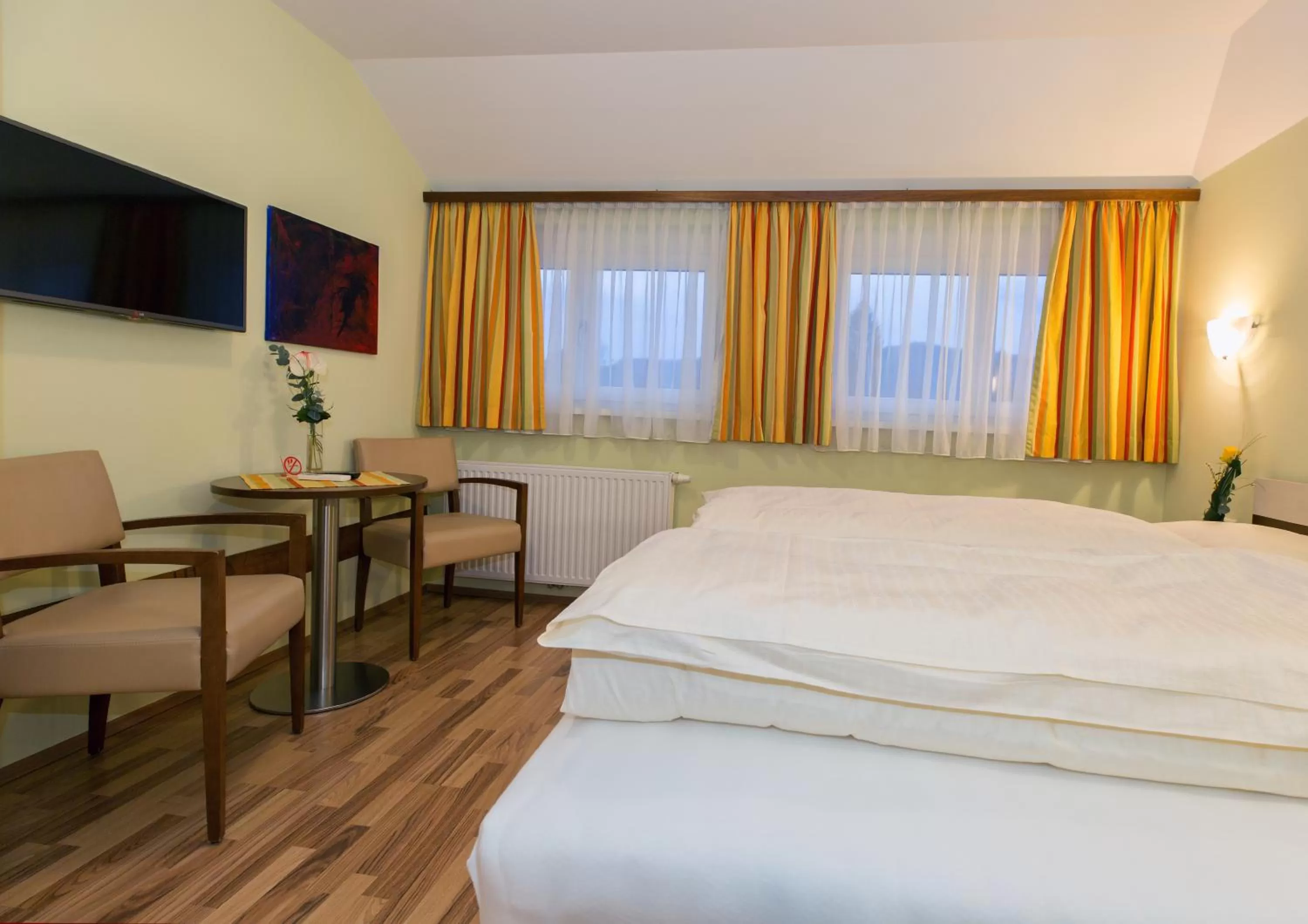 Bed in Hotel Guidassoni