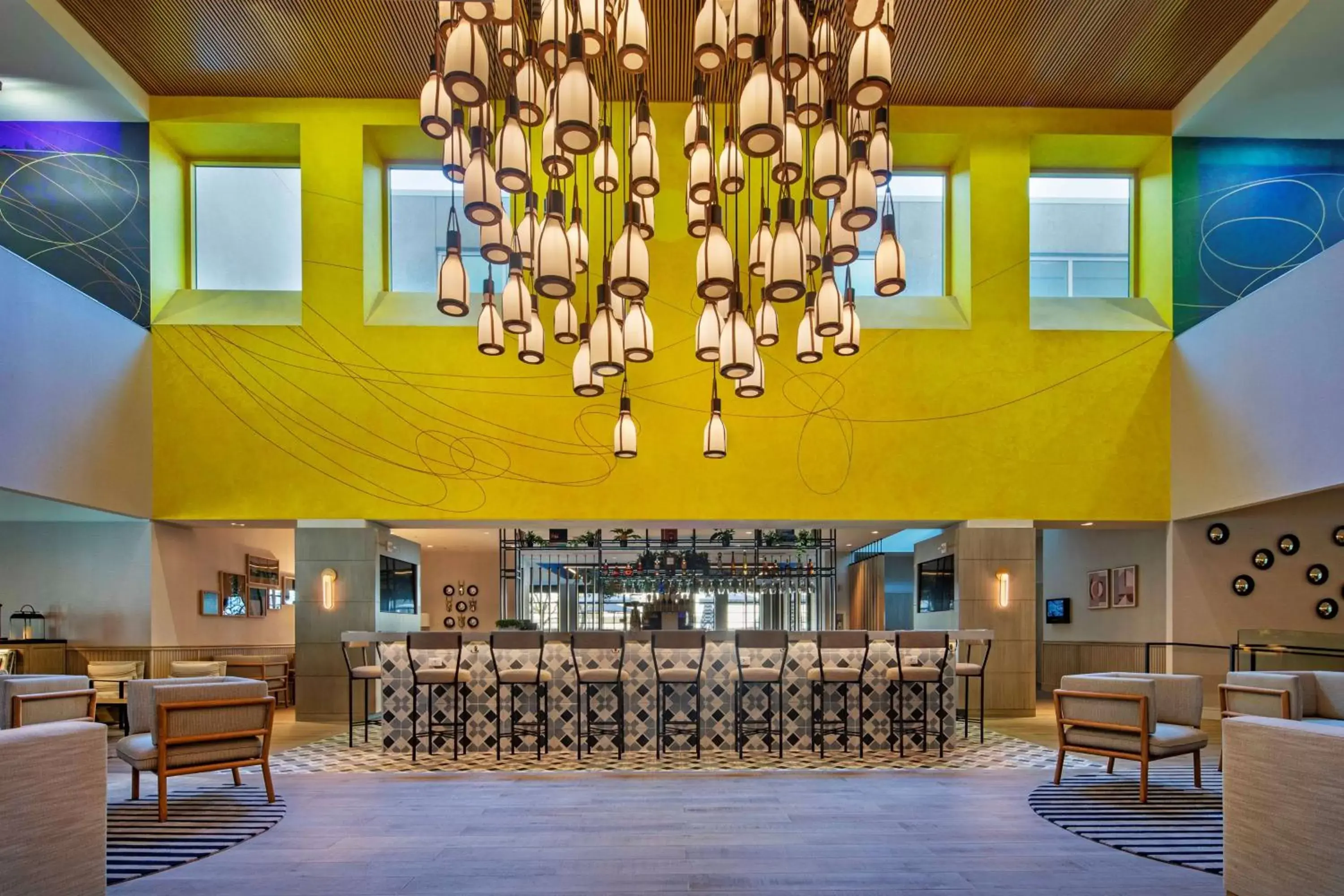 Restaurant/places to eat, Lounge/Bar in Hilton San Jose