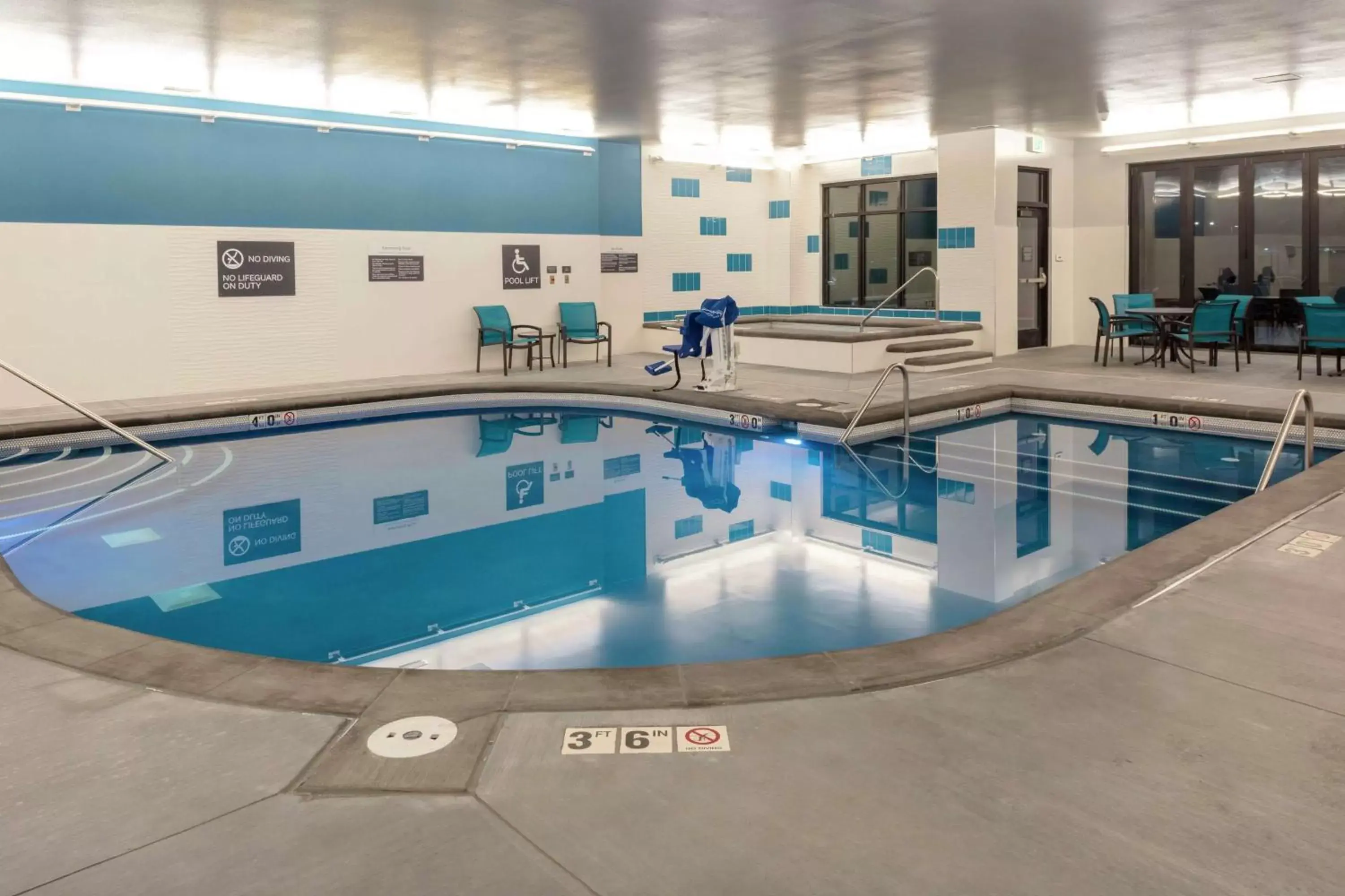 Pool view, Swimming Pool in Hilton Garden Inn Denver/Thornton