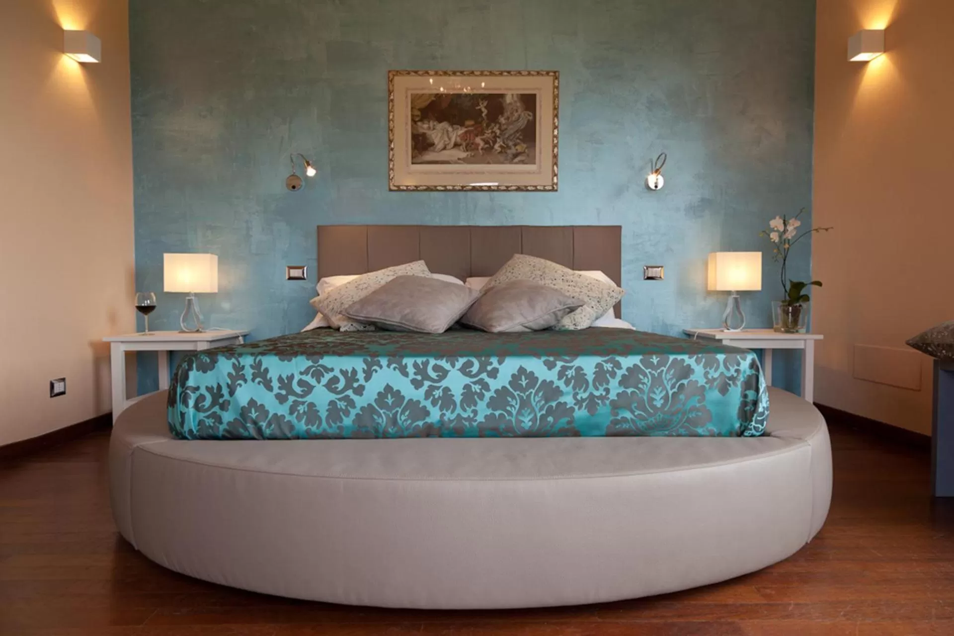 Bed, Room Photo in Relais Montemaggiore