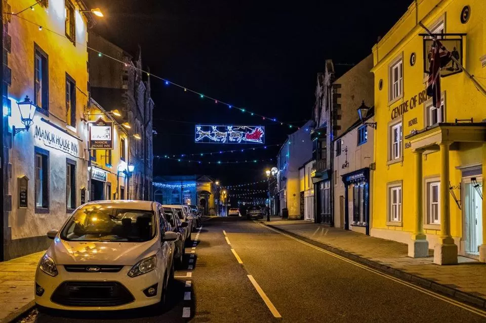 Street view in Manor House Hotel and Restaurant