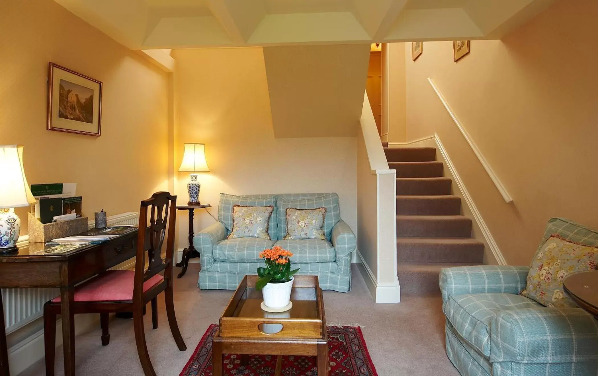 Living room, Seating Area in Bodysgallen Hall and Spa