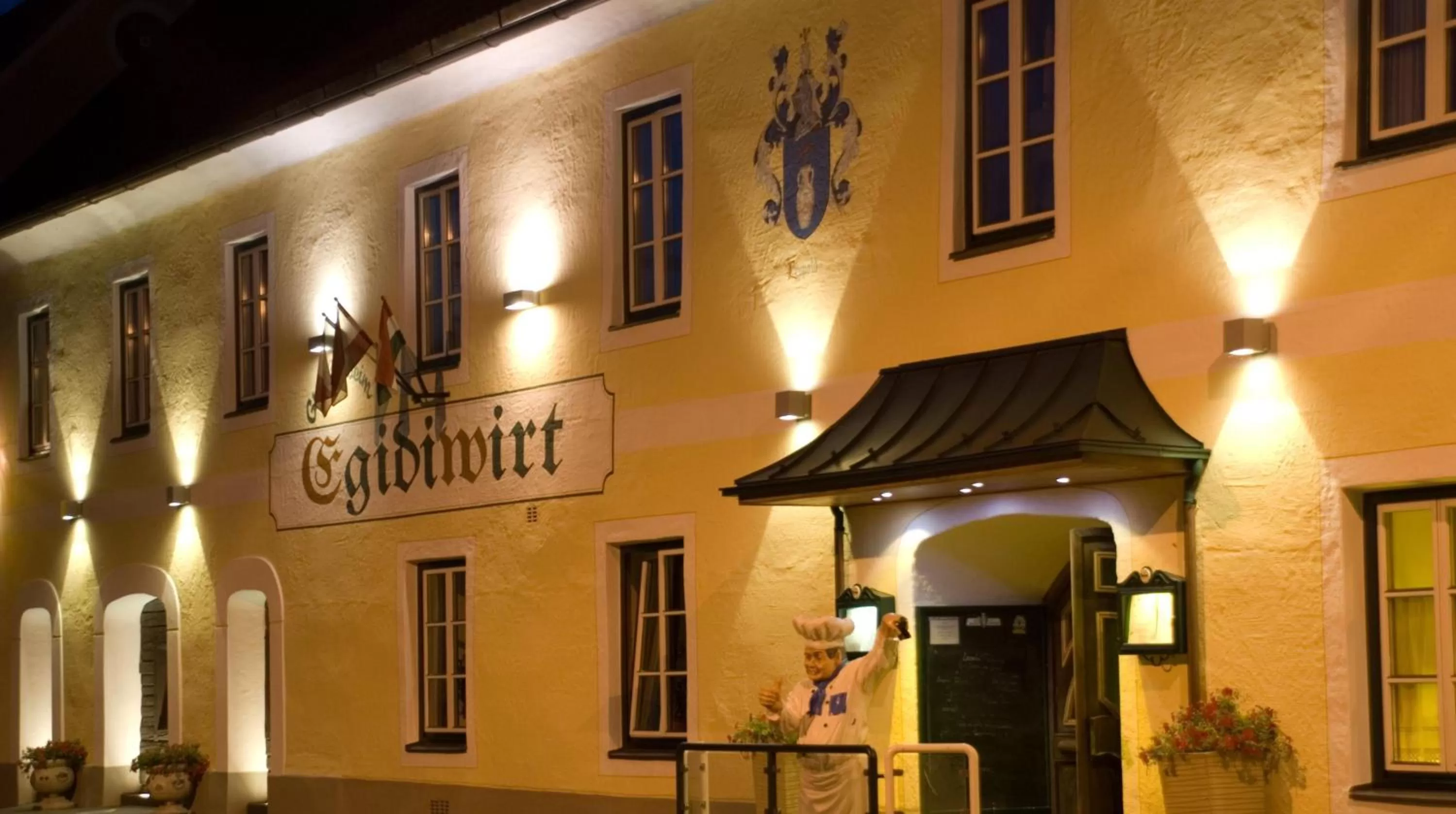 Facade/entrance in Egidiwirt Murau