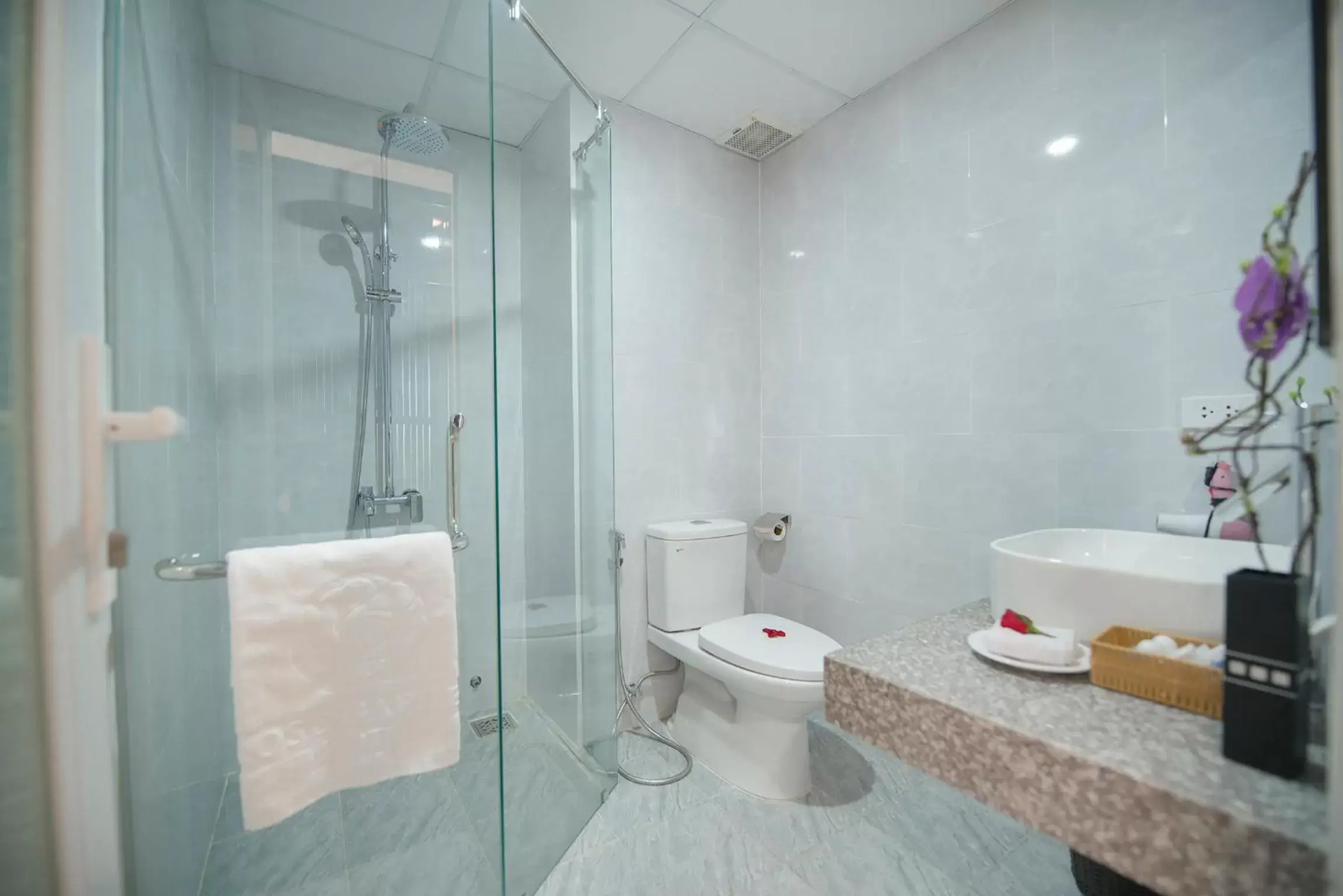 Shower, Bathroom in Hoi An Rose Garden Hotel