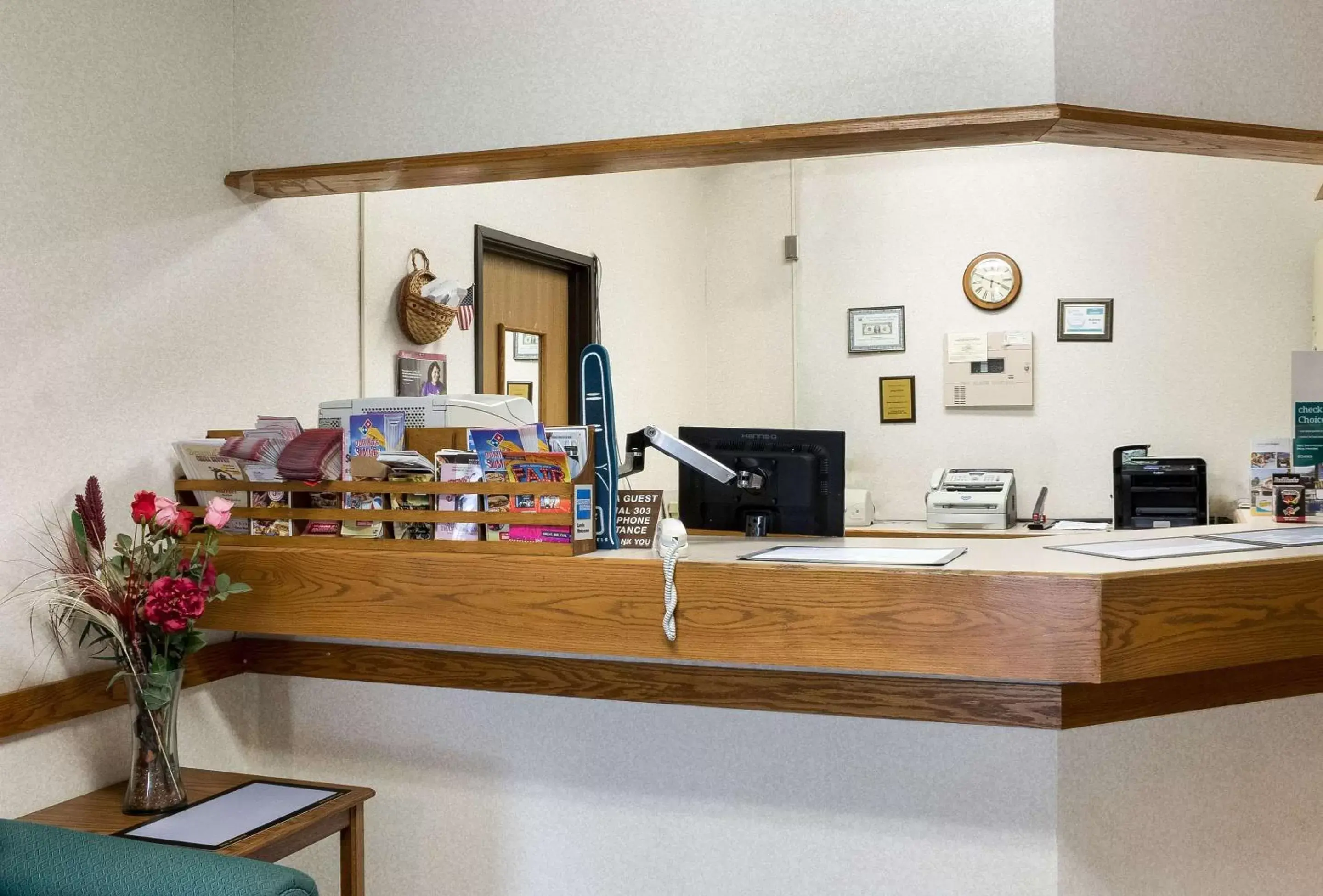 Lobby or reception, Lobby/Reception in Rodeway Inn Wahpeton