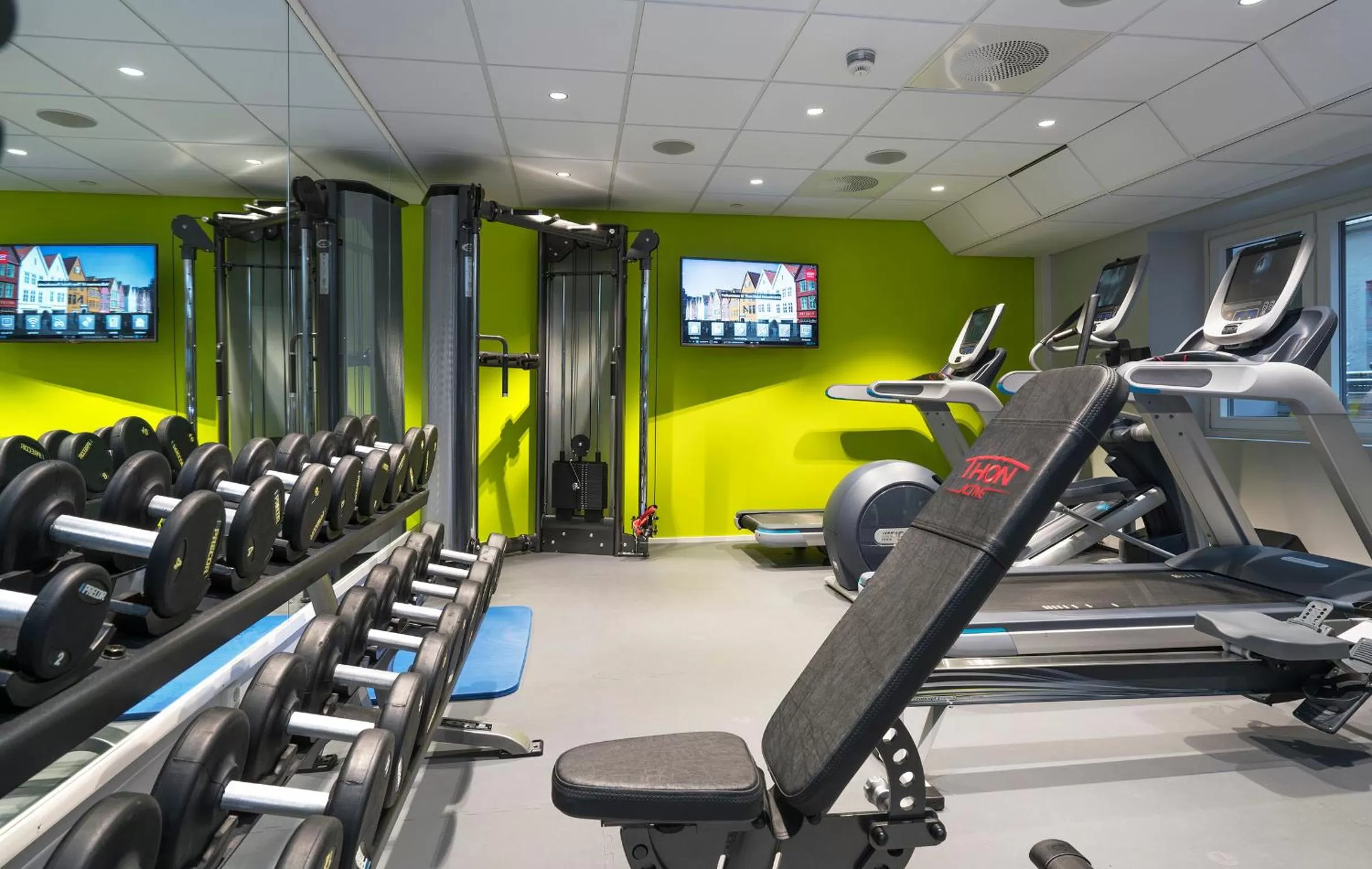 Fitness centre/facilities in Thon Hotel Rosenkrantz Bergen