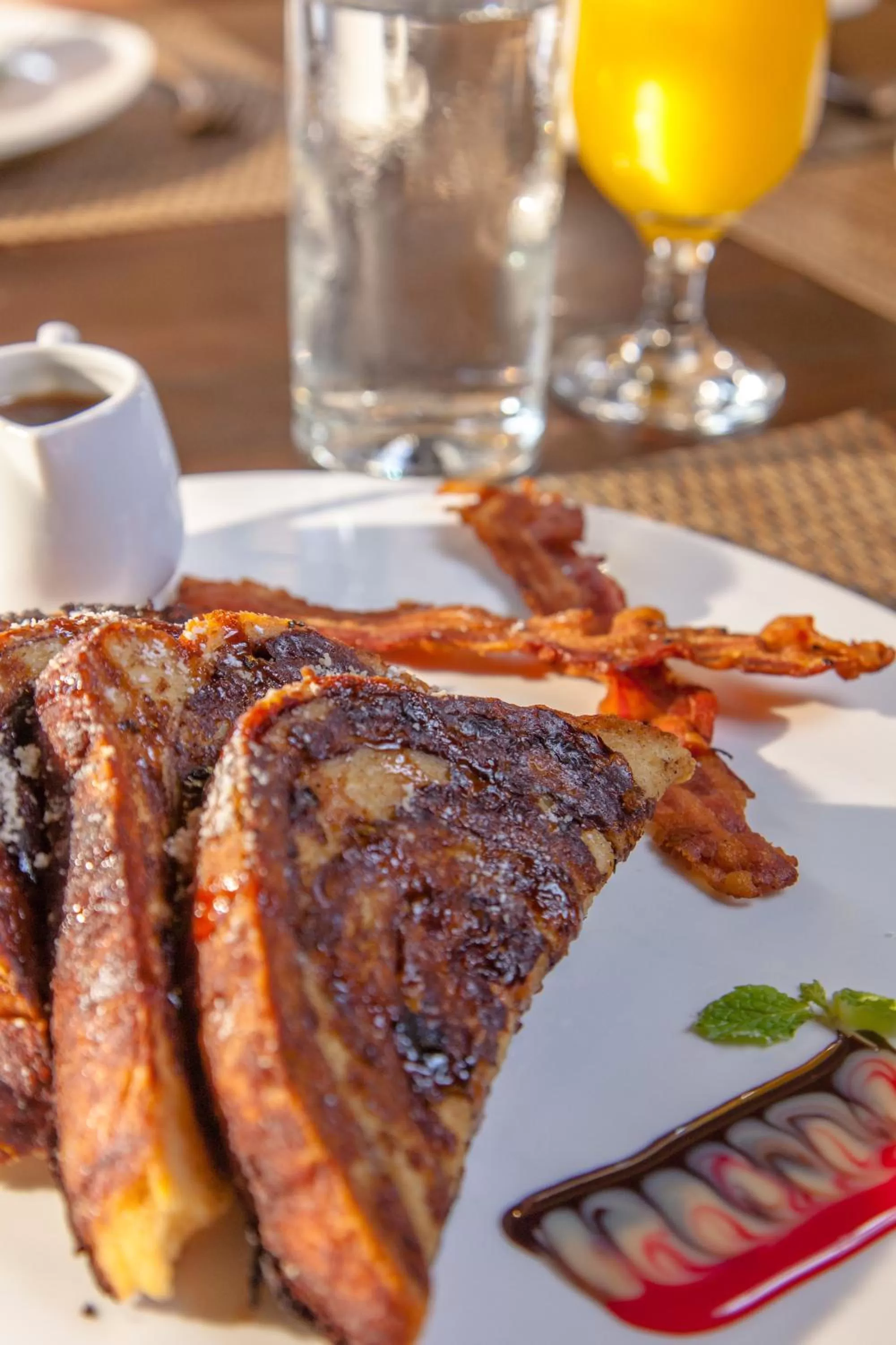 Food close-up in X'tan Ha- The Waterfront