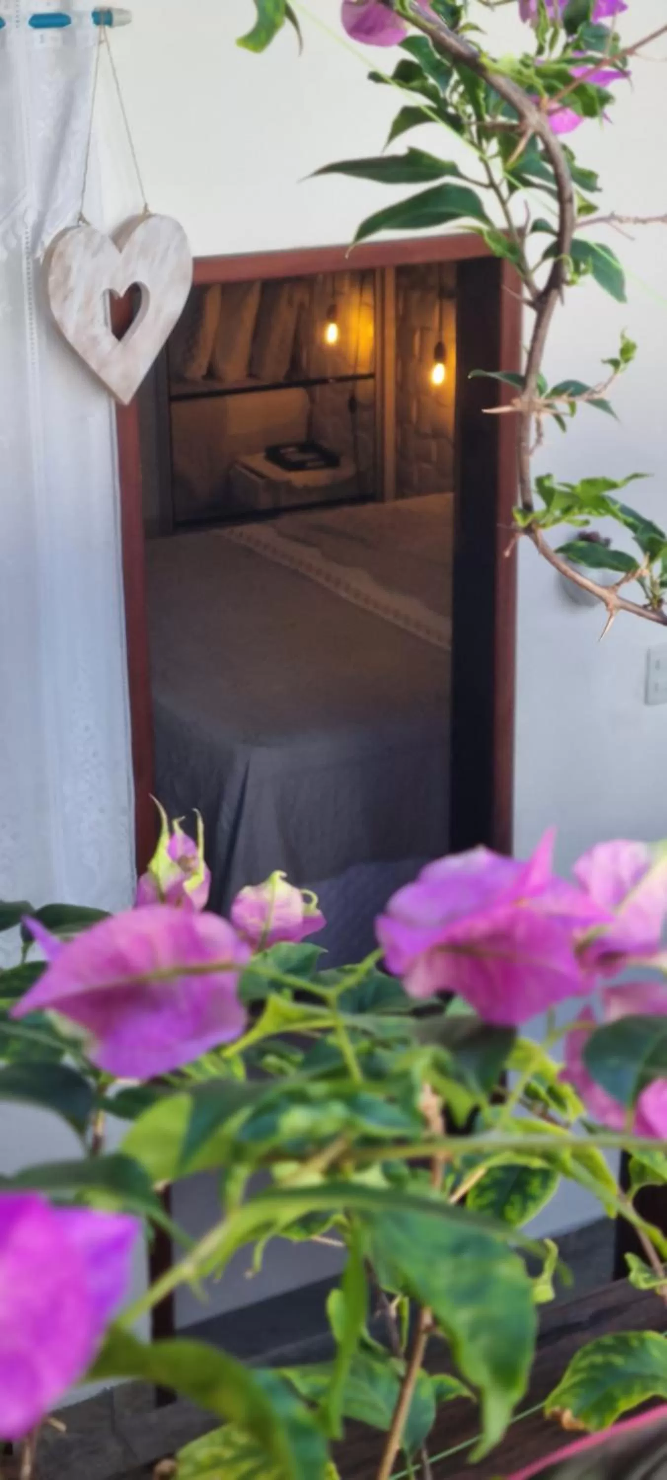 Garden view in Pousada Recanto da Família