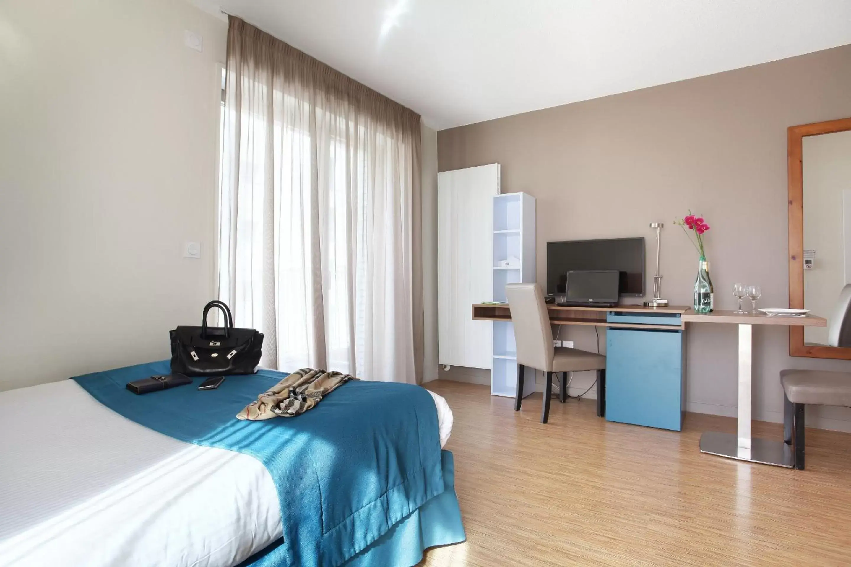 Bedroom in Odalys City Lyon Confluence