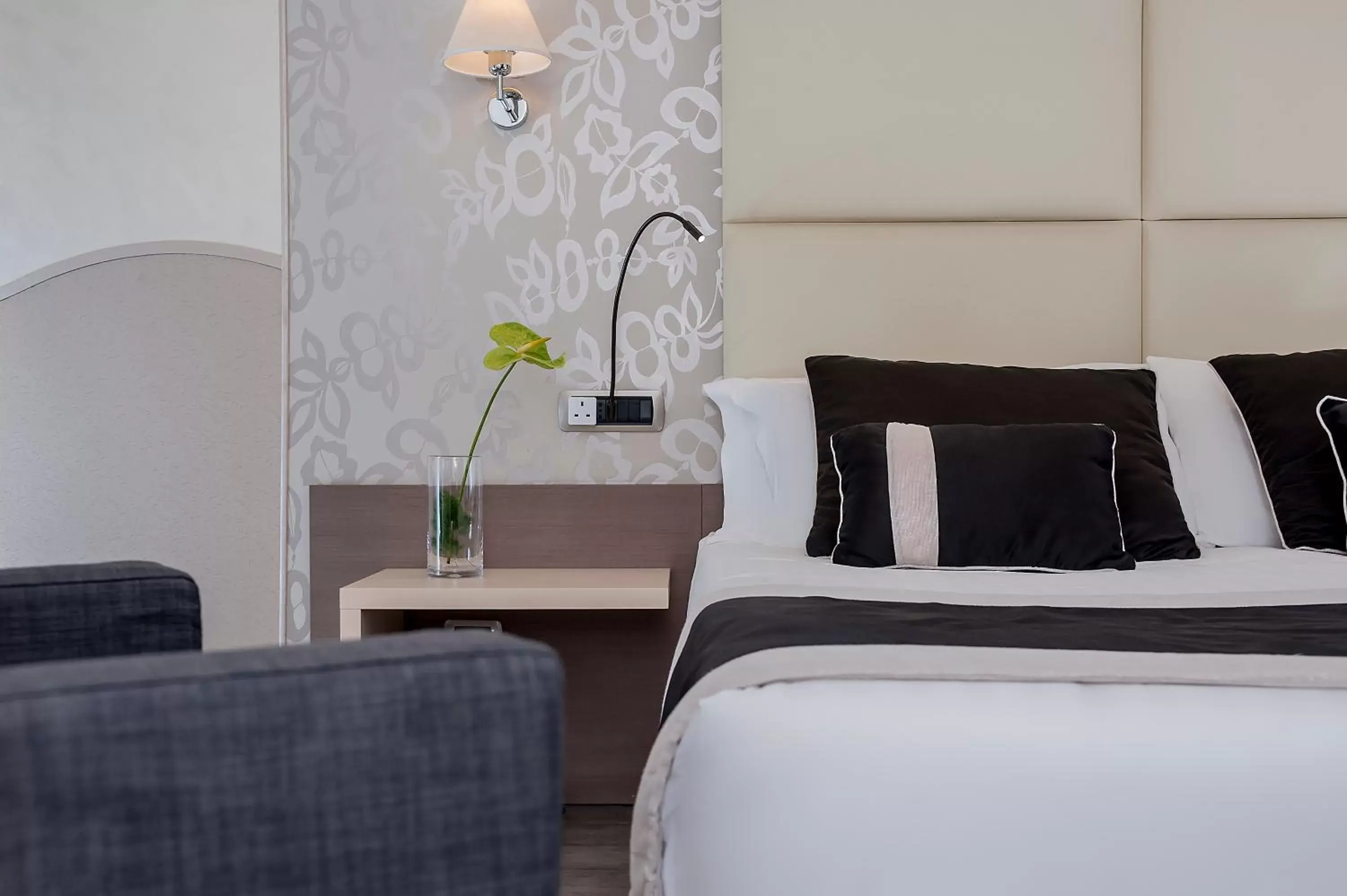 Bed in Demetra Hotel Bed in Demetra Hotel