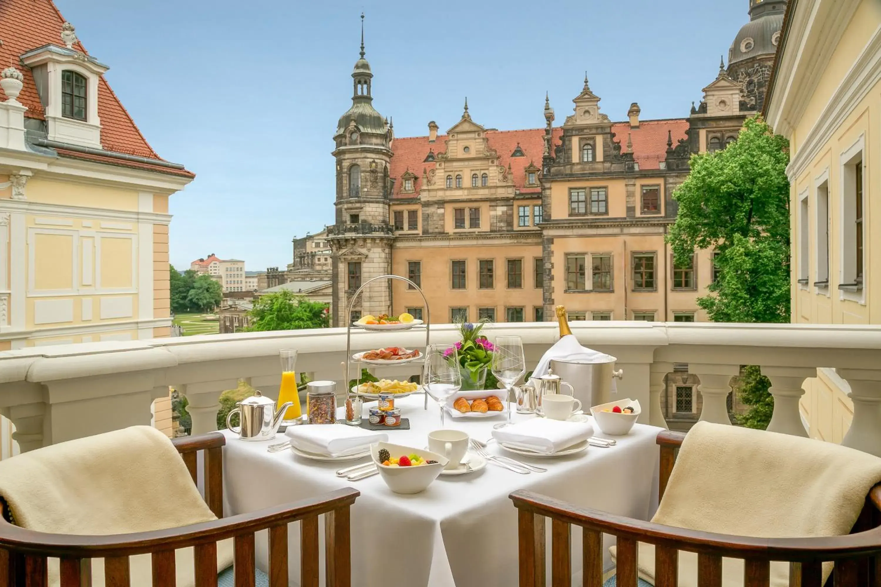 View (from property/room) in Kempinski Hotel Taschenbergpalais Dresden