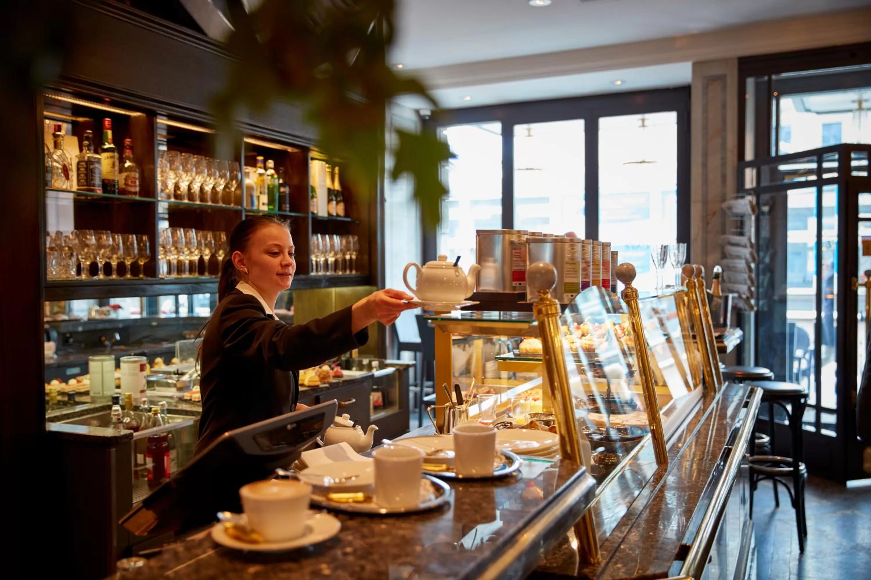 Restaurant/places to eat in Hotel Schweizerhof Zürich