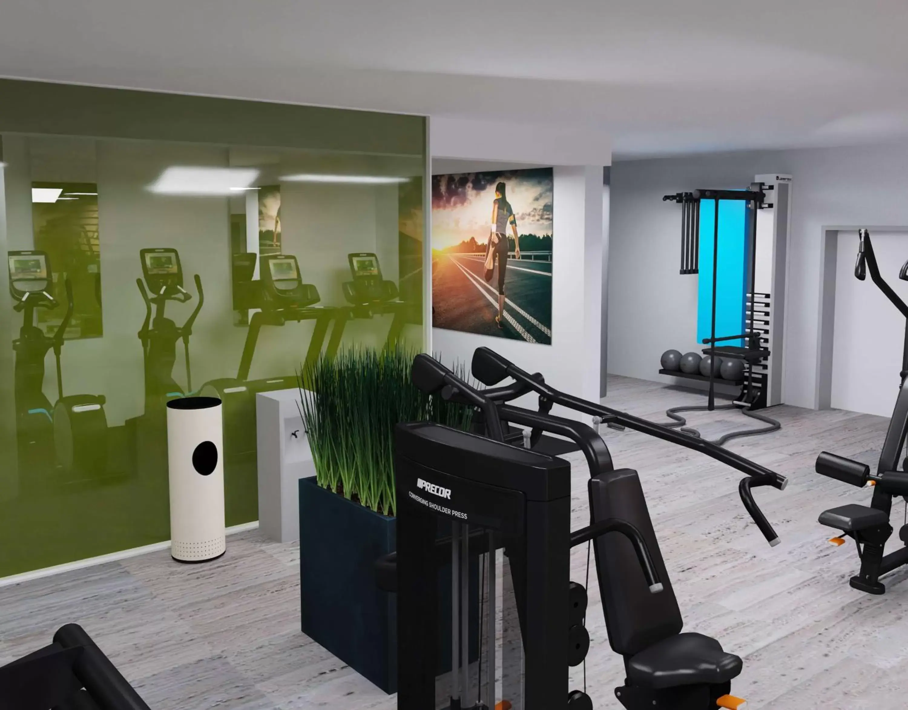 Fitness centre/facilities, Fitness Center/Facilities in DoubleTree by Hilton Frankfurt Niederrad