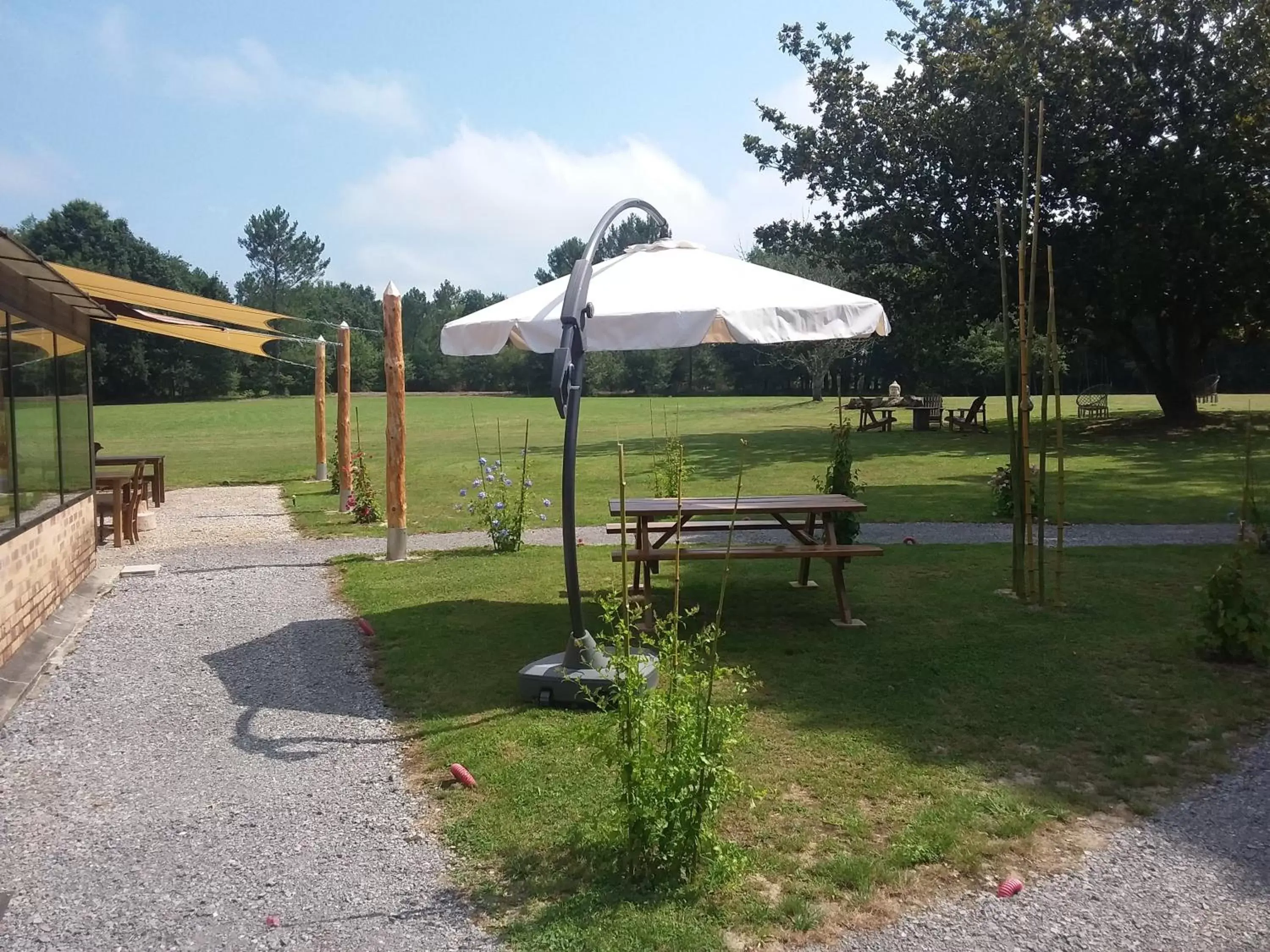 Garden in maison d'hôtes labastide