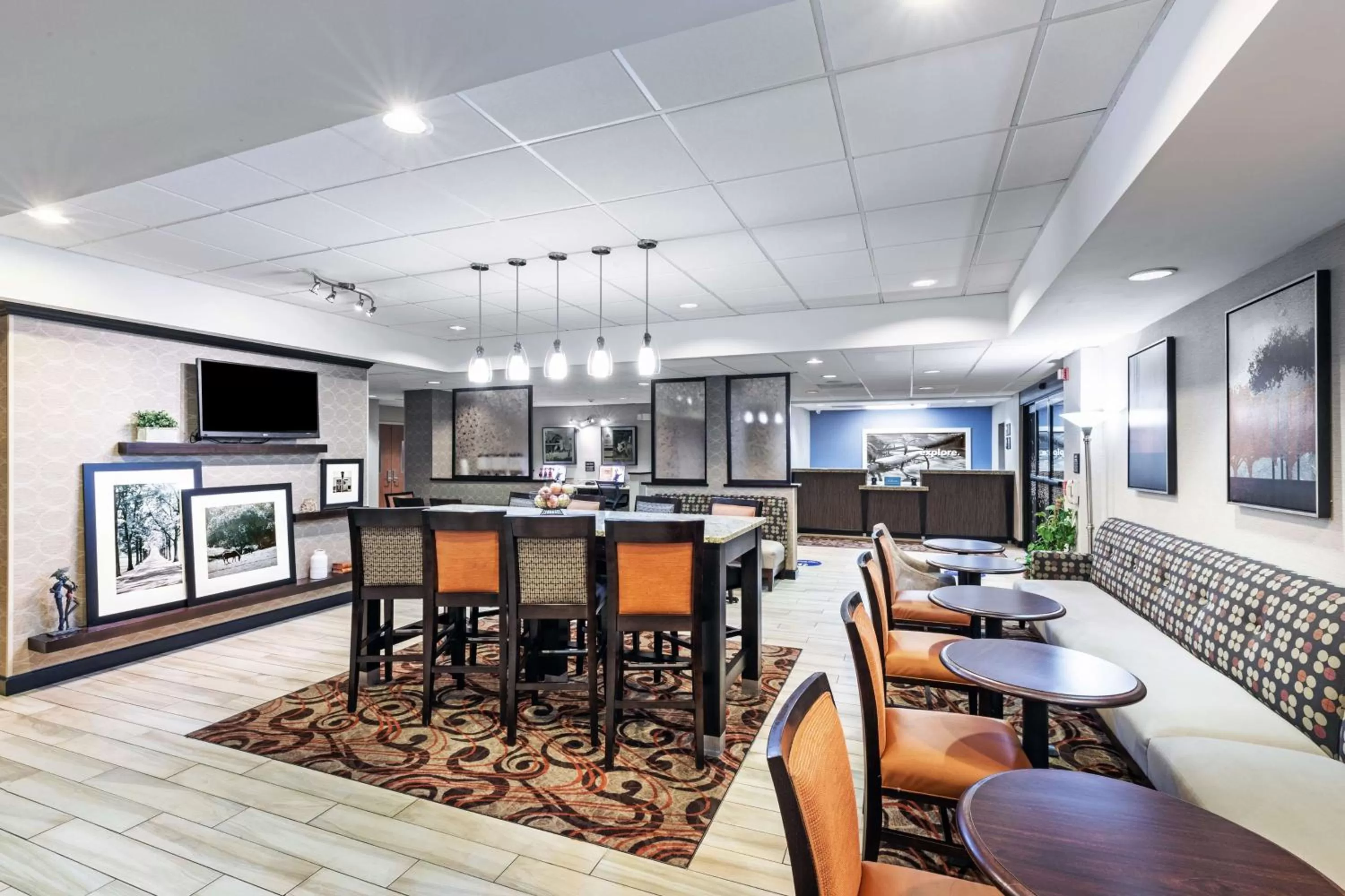 Breakfast in Hampton Inn Aiken