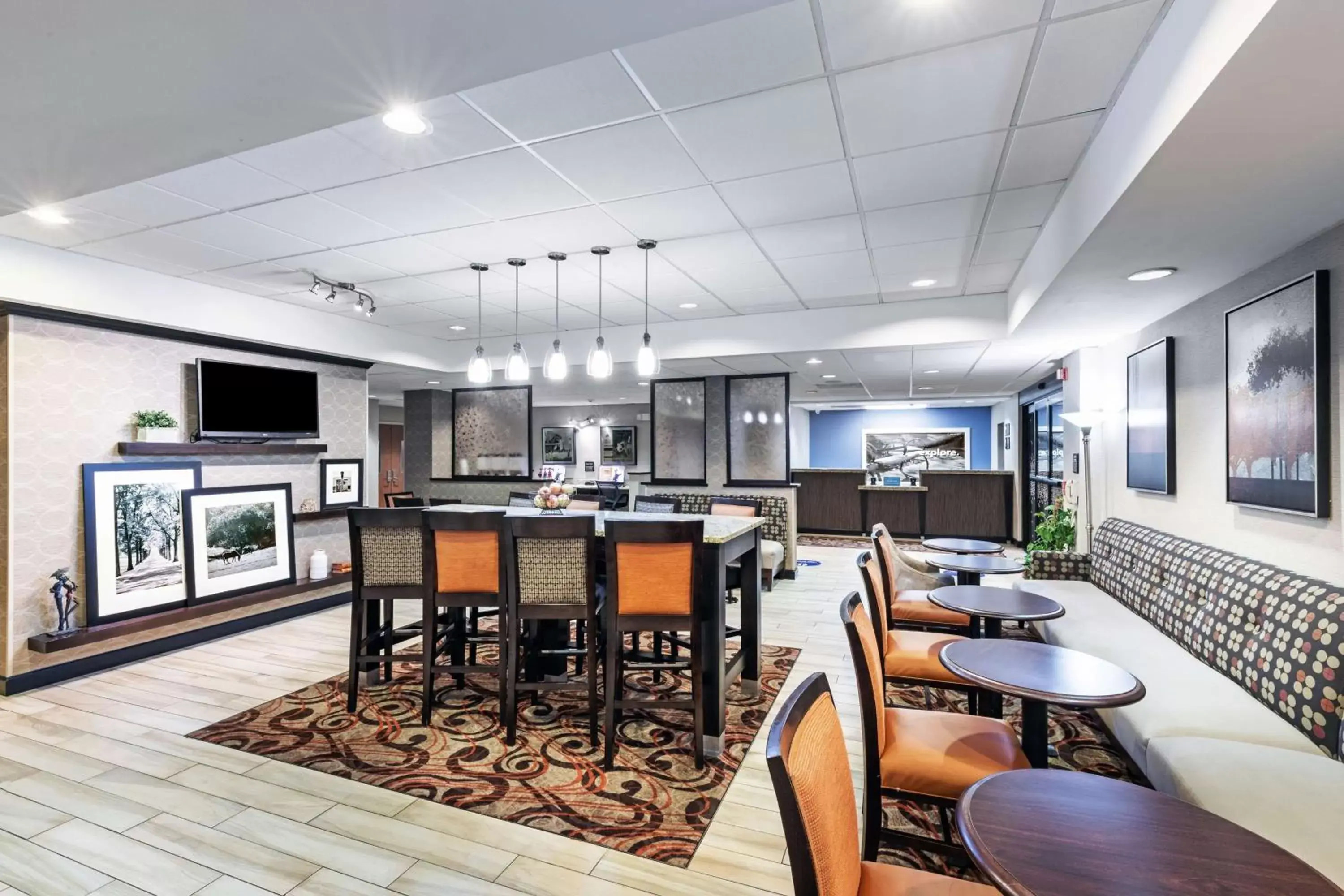 Breakfast in Hampton Inn Aiken Breakfast in Hampton Inn Aiken