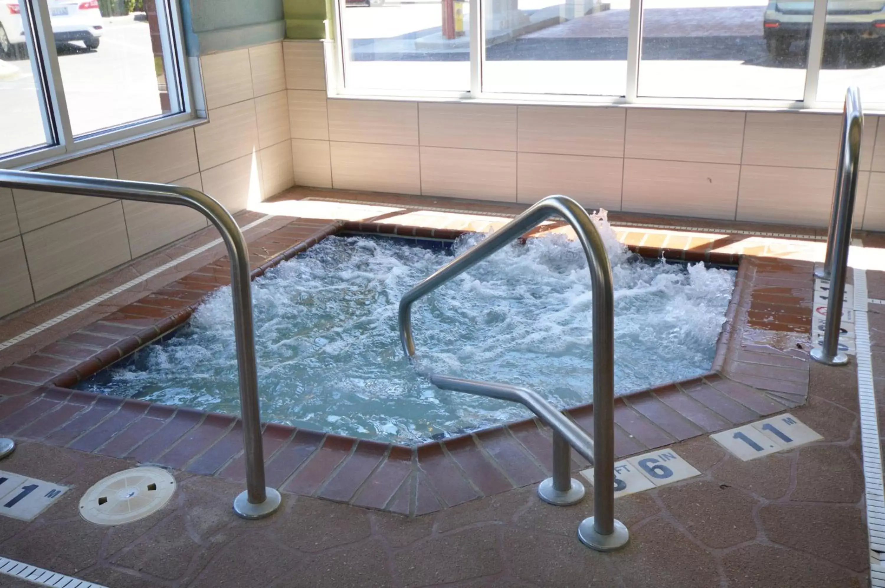 Swimming Pool in Holiday Inn Express Toledo-Oregon, an IHG Hotel