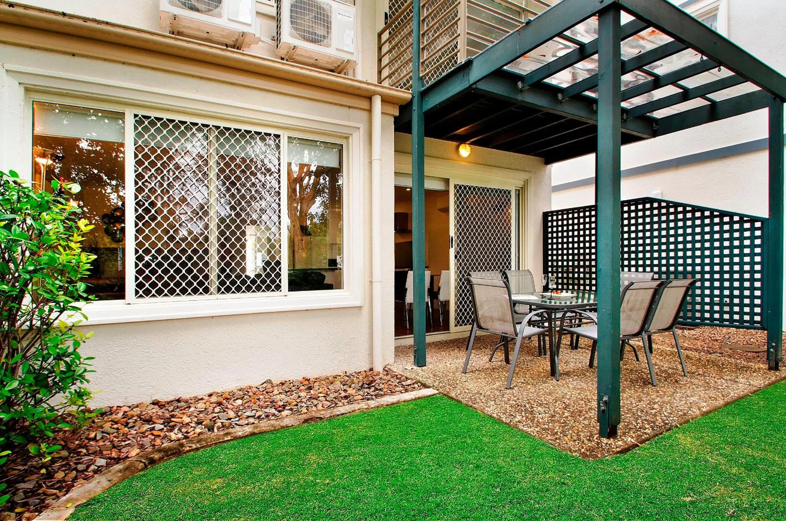 Patio in Ivory Palms Resort Noosa