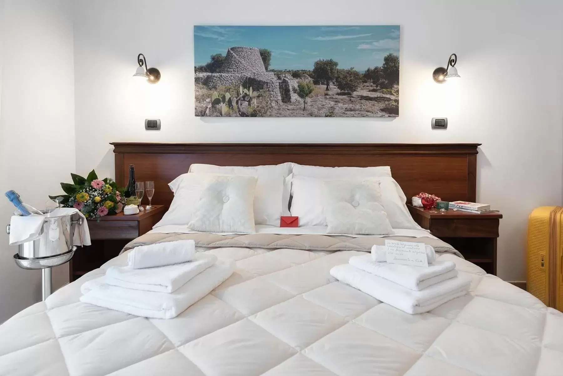 Bed in Relais Casina Copini