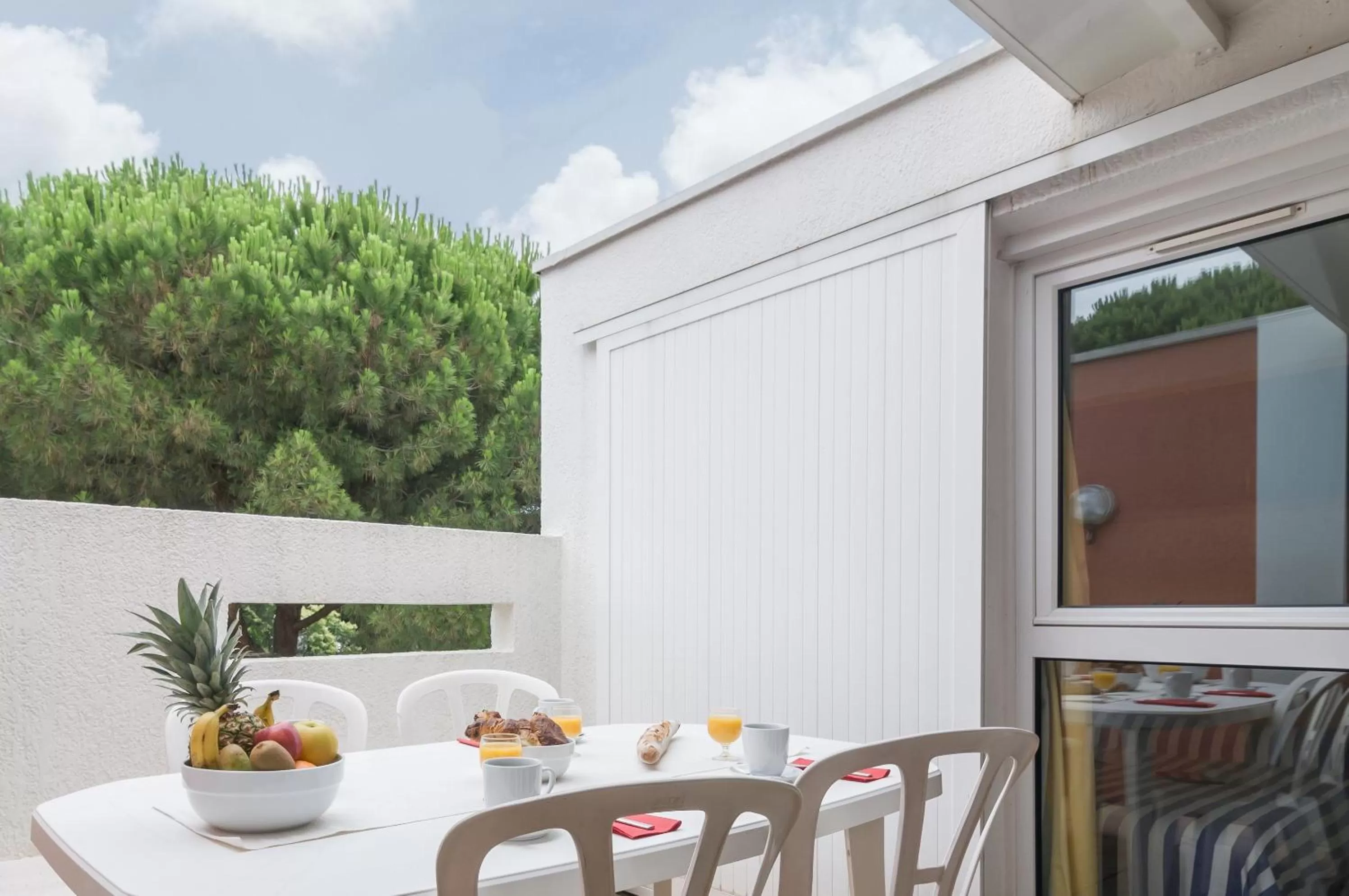 Patio in Résidence Pierre & Vacances Les Terrasses Du Parc