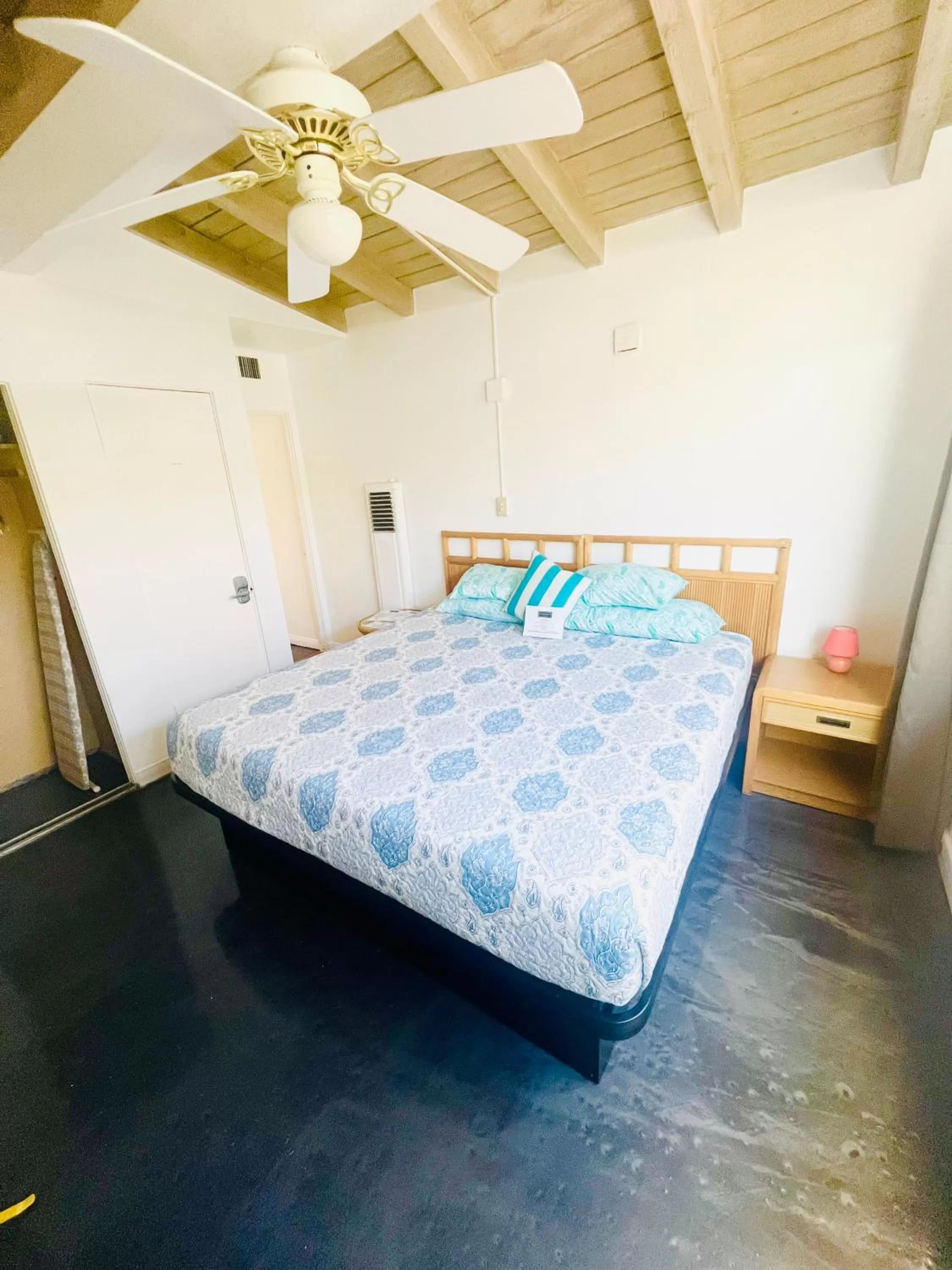Photo of the whole room, Bed in A PLACE IN THE SUN Hotel - ADULTS ONLY Big Units, 24h Heated Pool & Spa in 1 Acre Park Prime Location, DOG Friendly, TOP Midcentury Modern Boutique Hotel