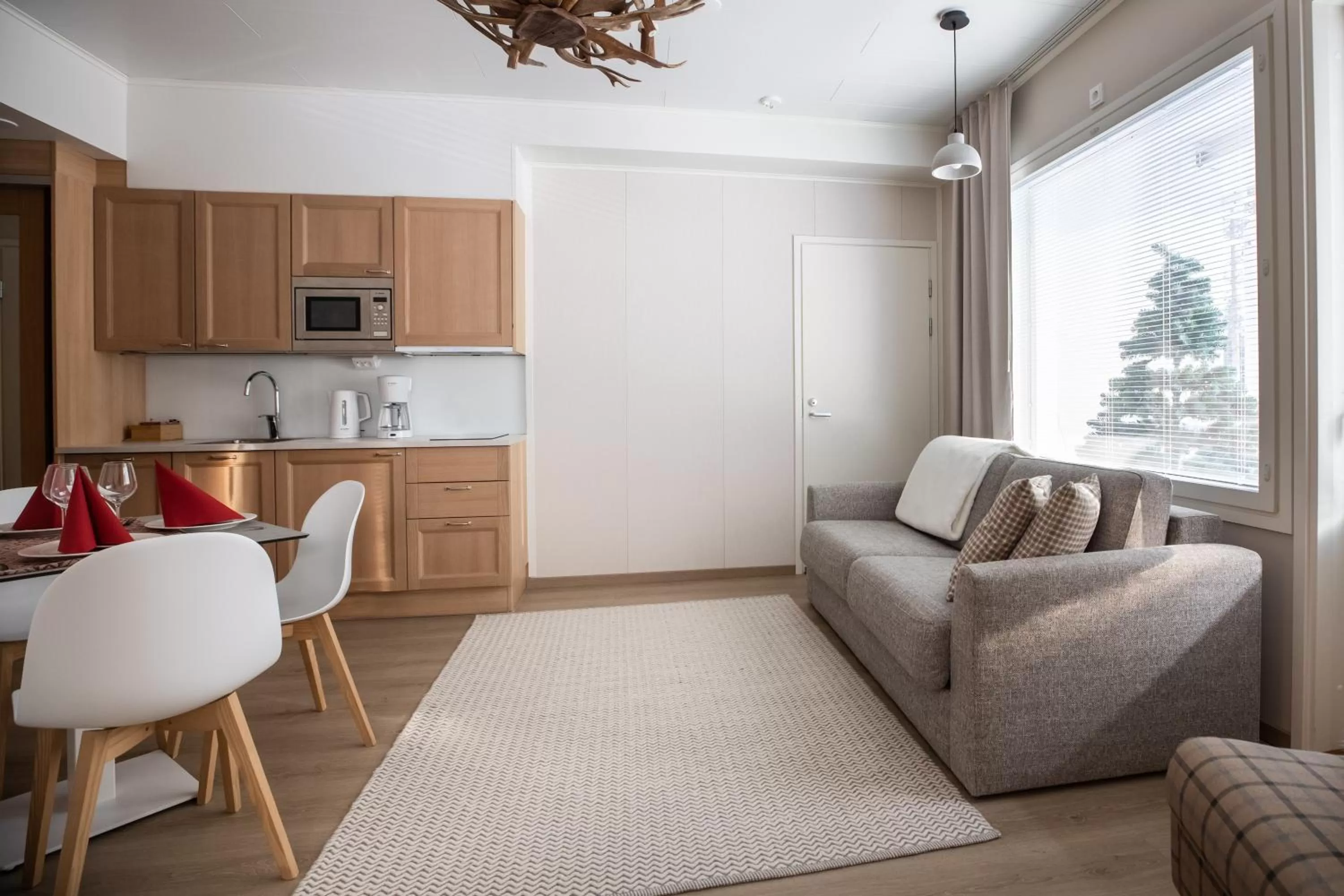 Living room in Santa Claus Holiday Village