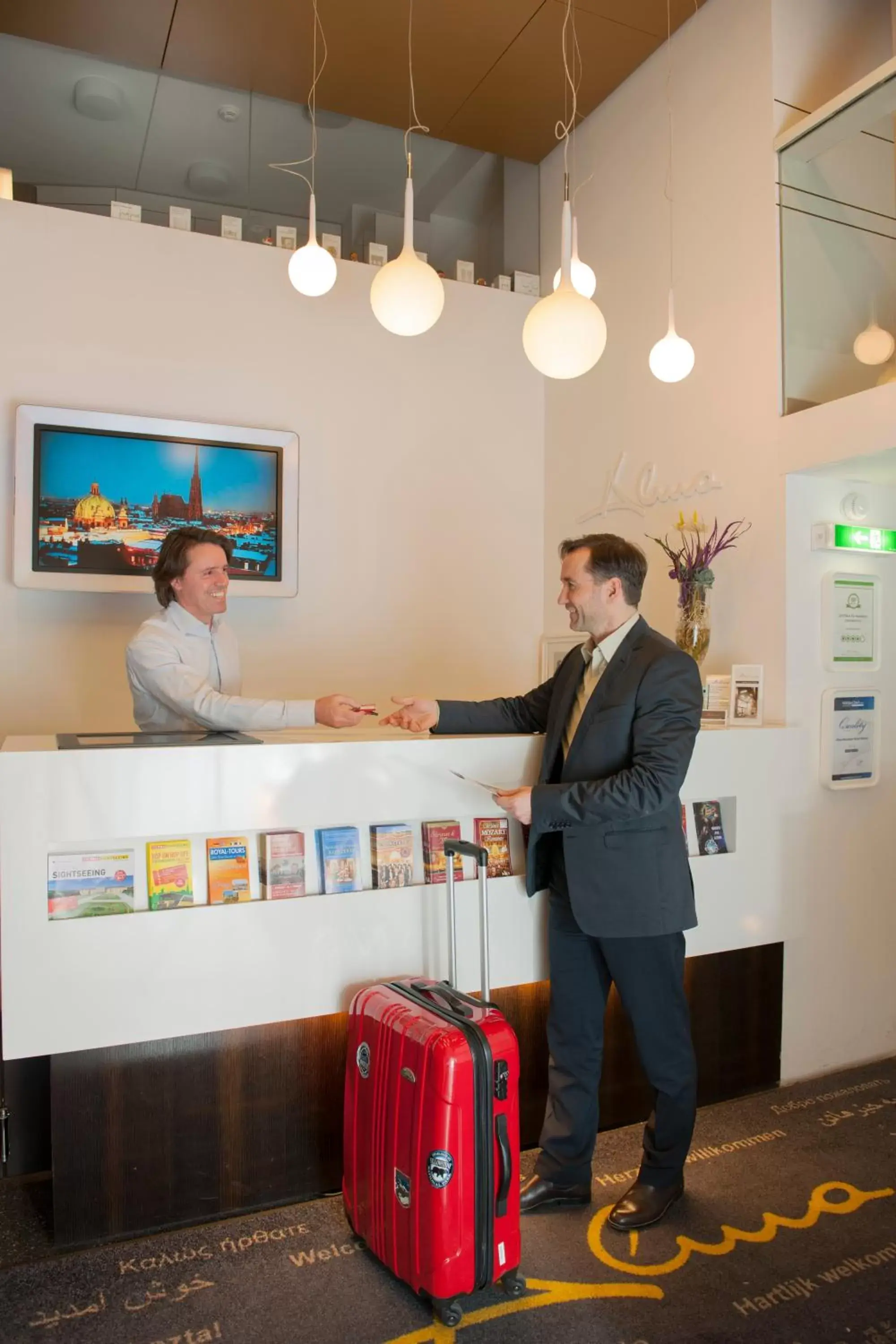 Lobby or reception in Alma Boutique-Hotel Lobby or reception in Alma Boutique-Hotel