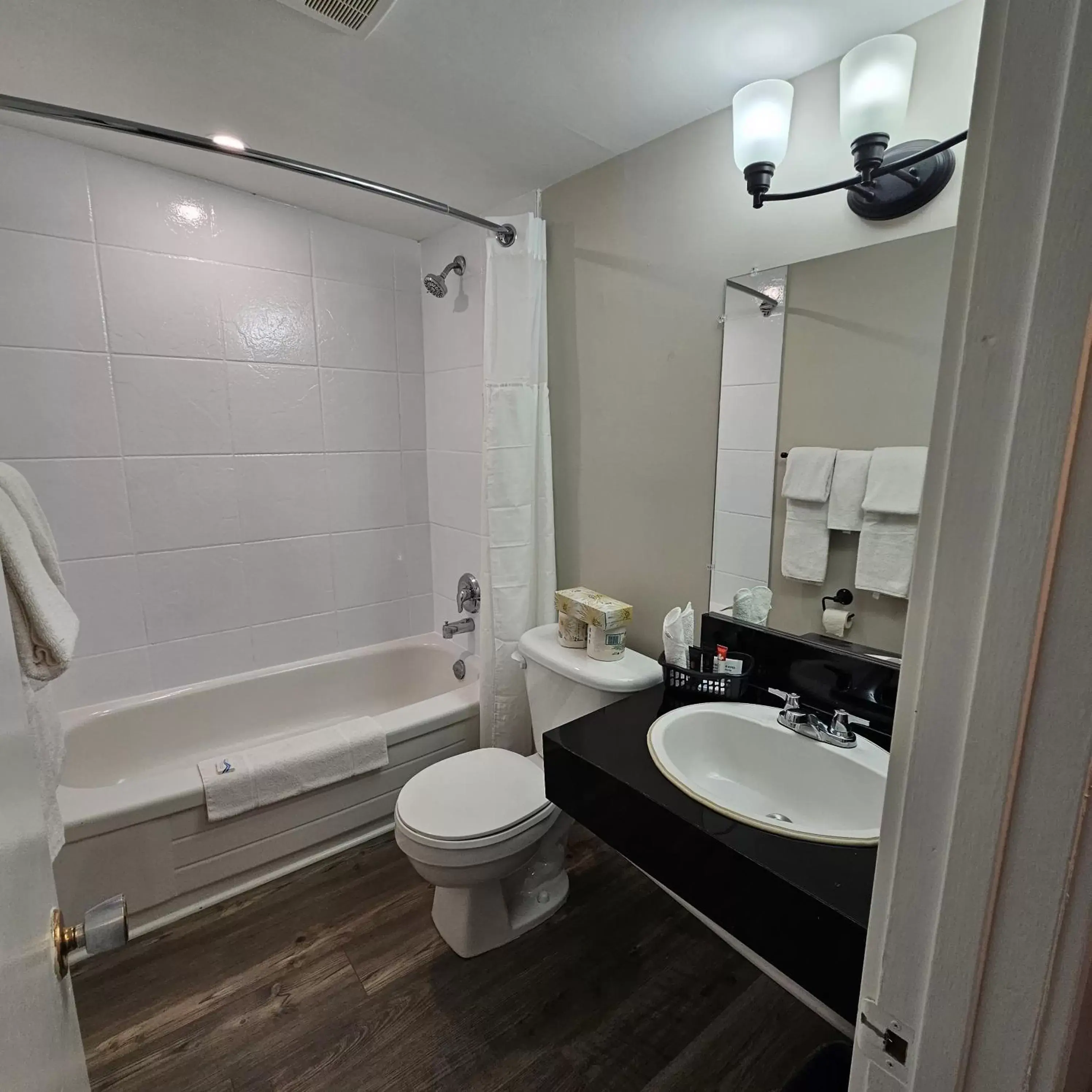 Bathroom in Canadas Best Value Inn & Suites-Charlottetown