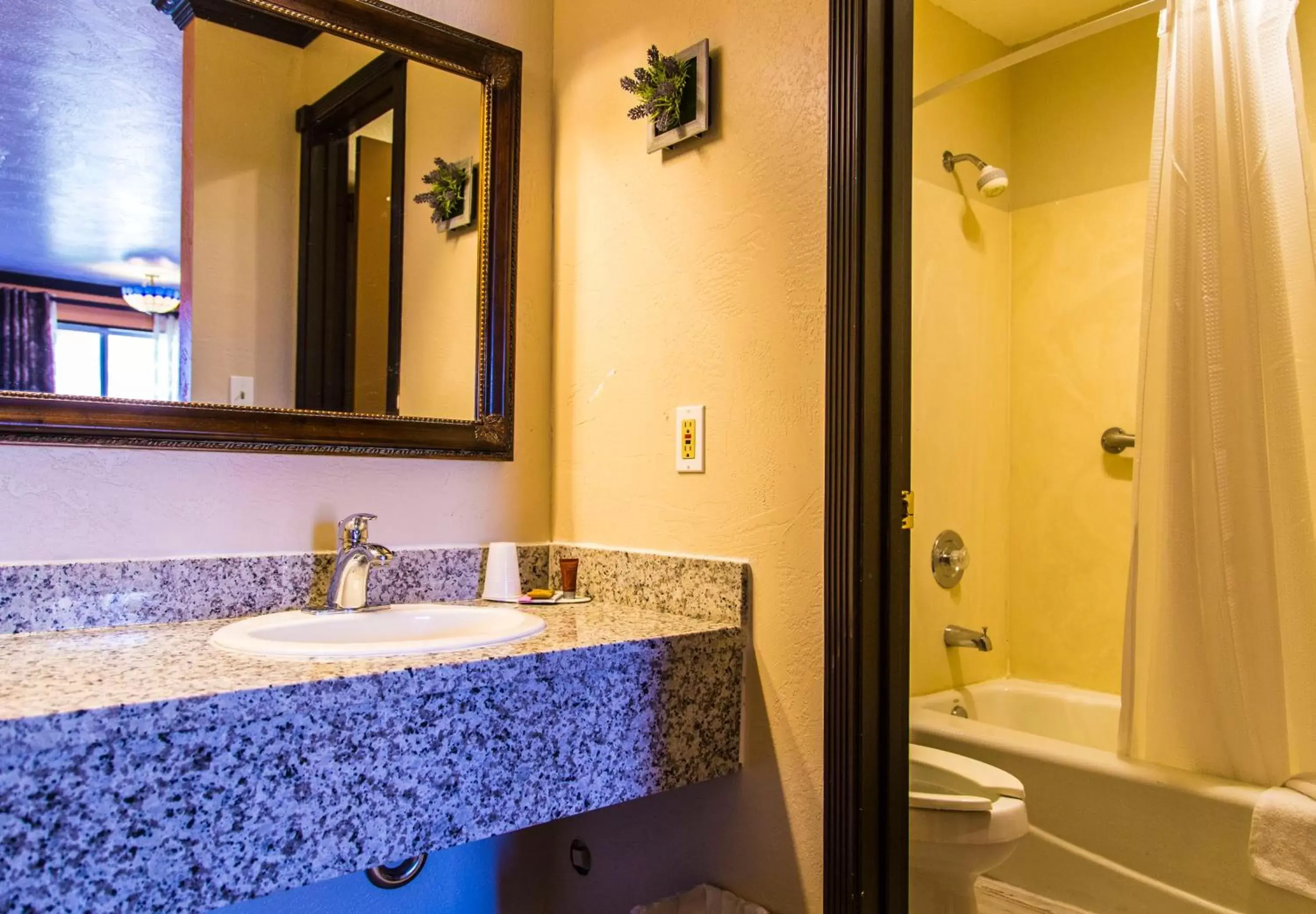 Bathroom in Mountain View Lodge Bathroom in Mountain View Lodge