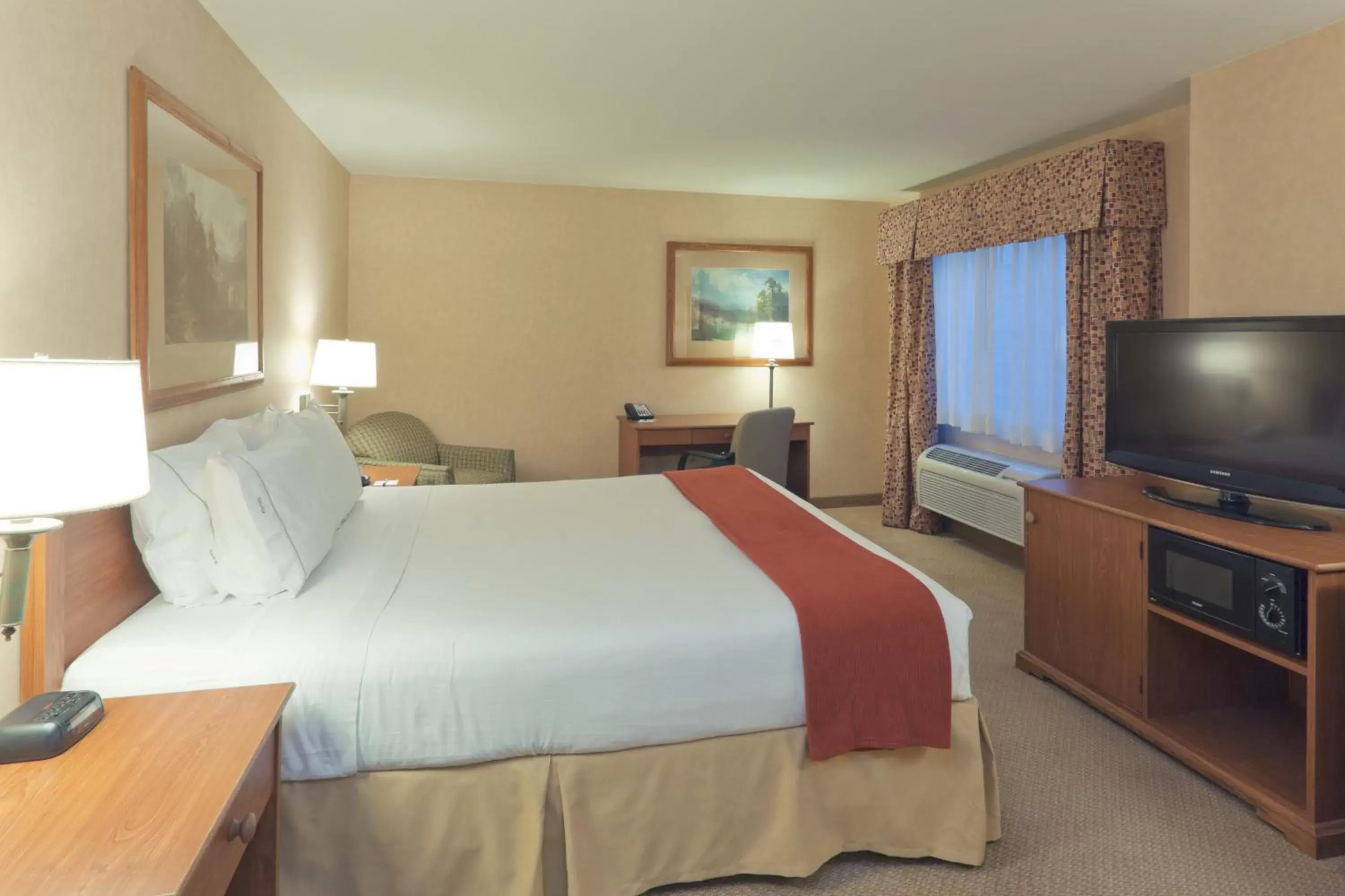 Photo of the whole room, Bed in Holiday Inn Express Hotel & Suites Bishop, an IHG Hotel