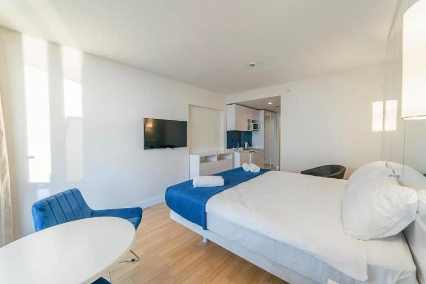 Photo of the whole room in Orbi City Sea Line Aparthotel