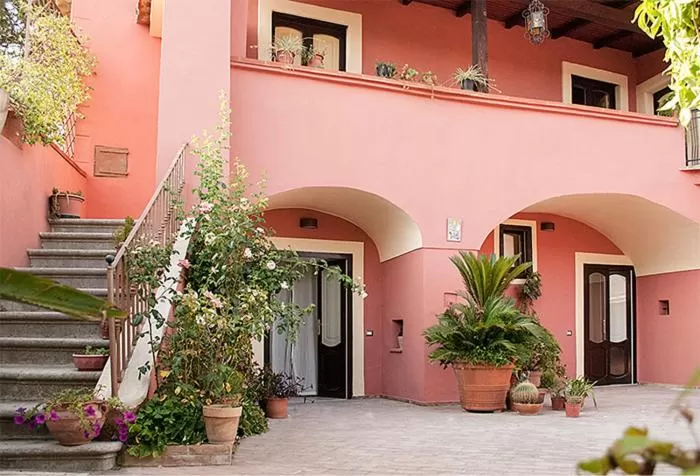 Decorative detail in A Corte