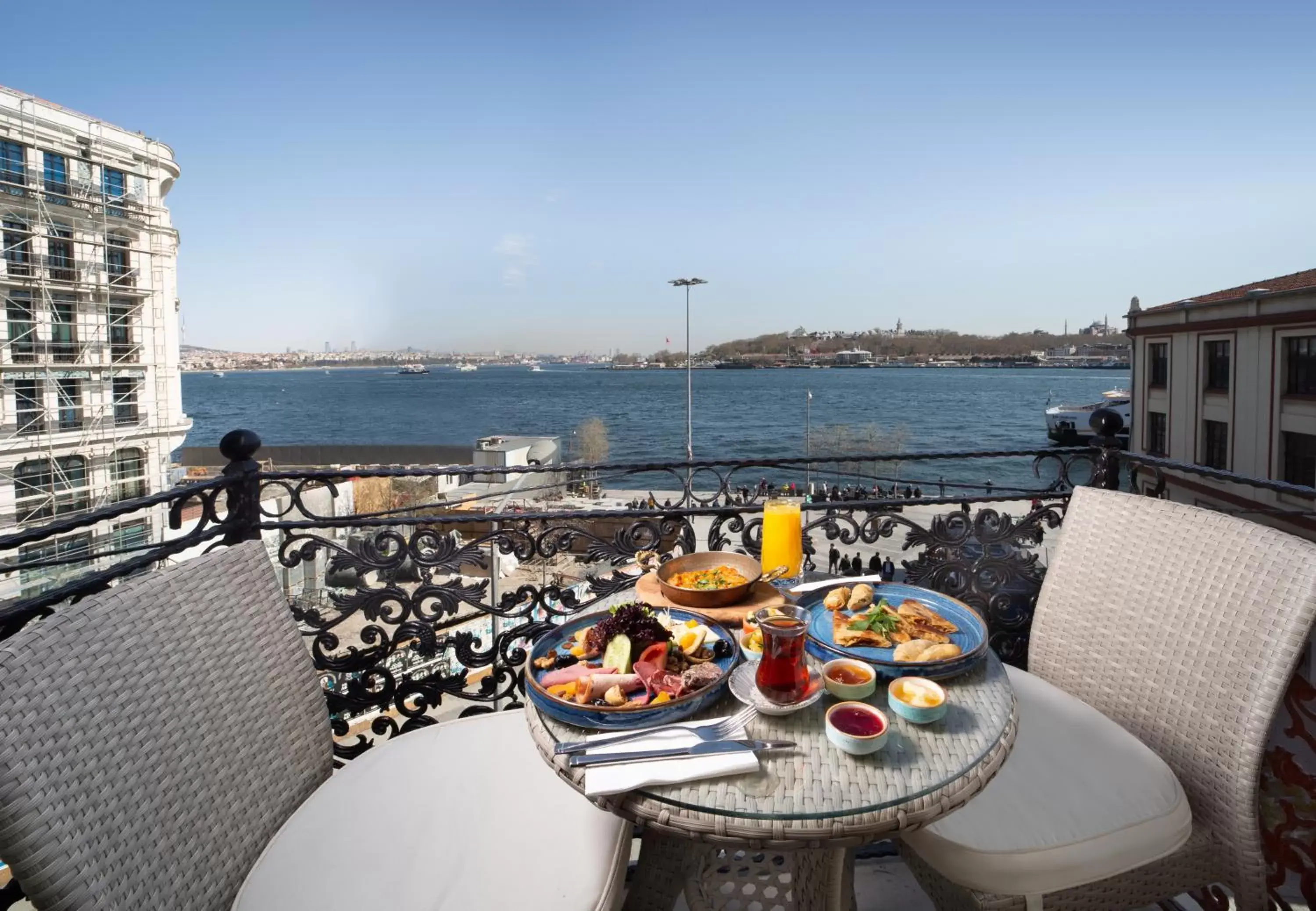 Balcony/Terrace in The Wings Hotel Istanbul