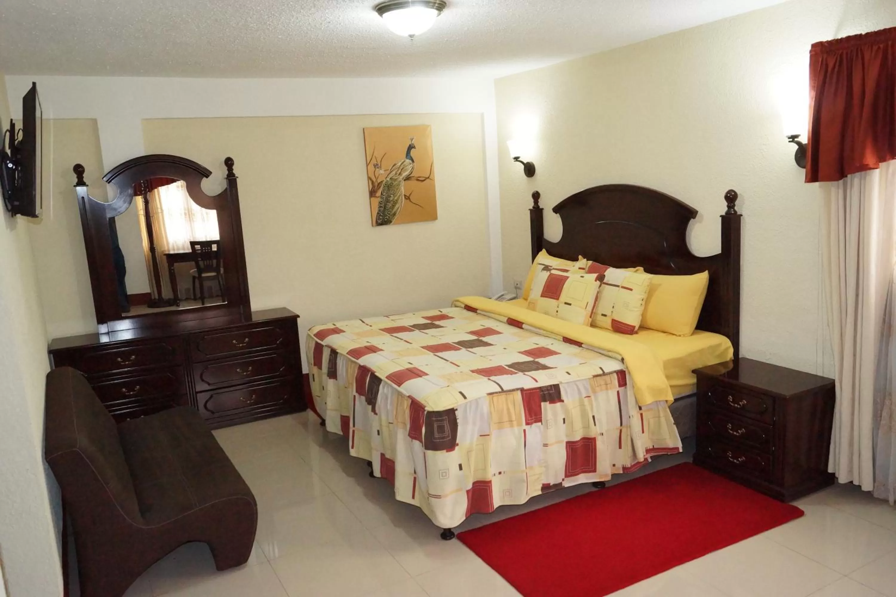 Bed in Hotel Las Americas