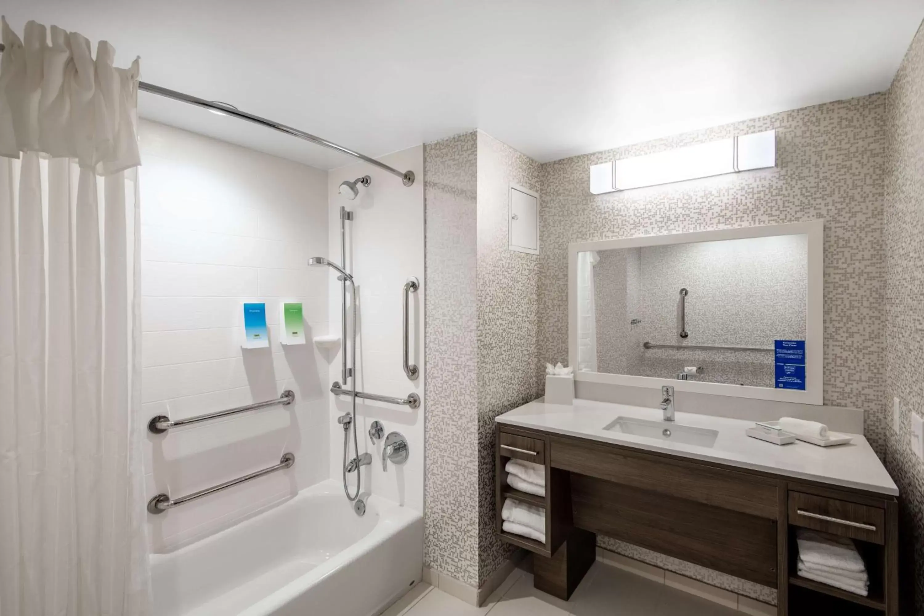 Bathroom in Home2 Suites By Hilton Phoenix Airport North, Az