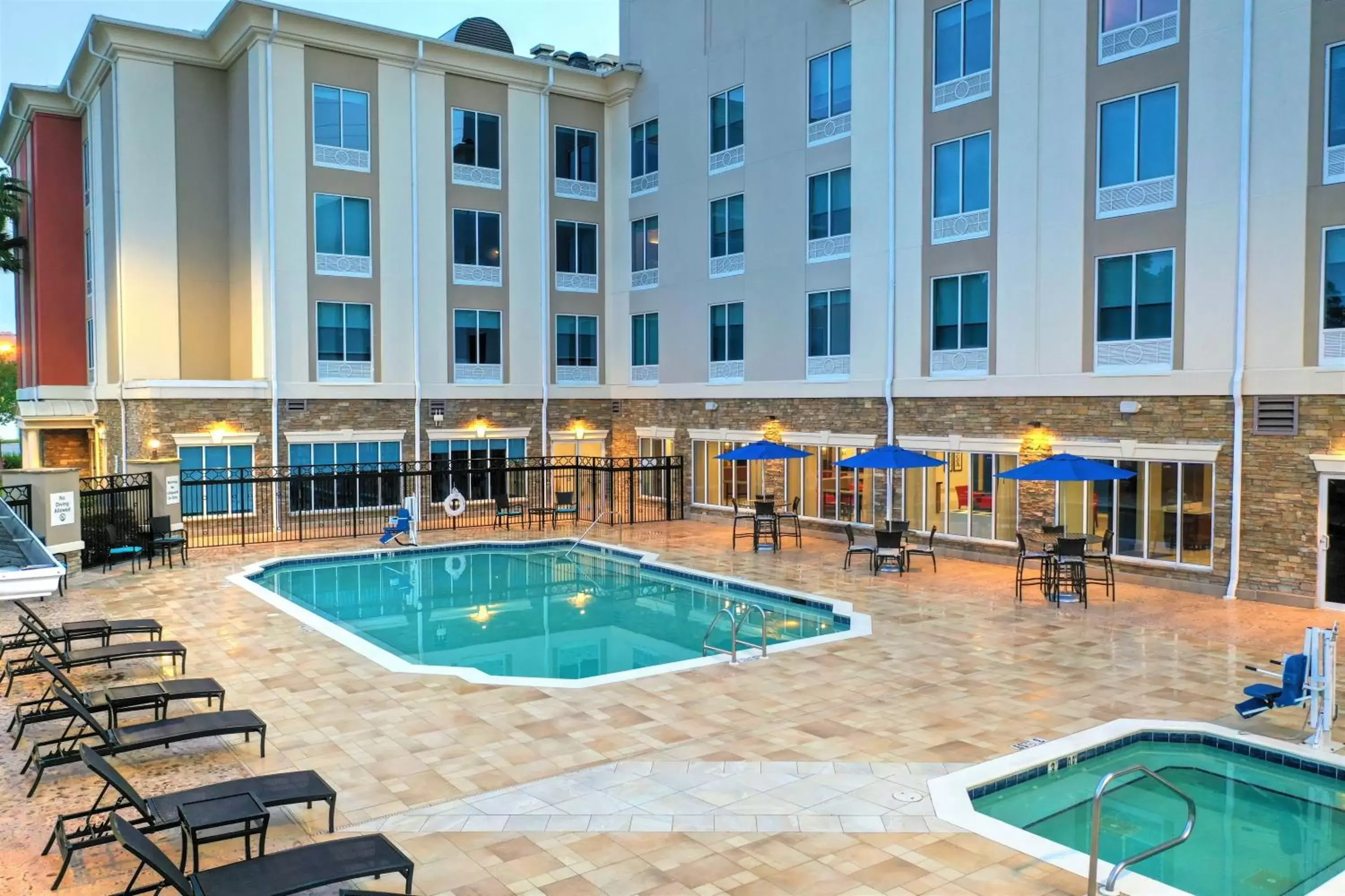 Swimming Pool in Holiday Inn Express Hotel & Suites Mobile Saraland, an IHG Hotel