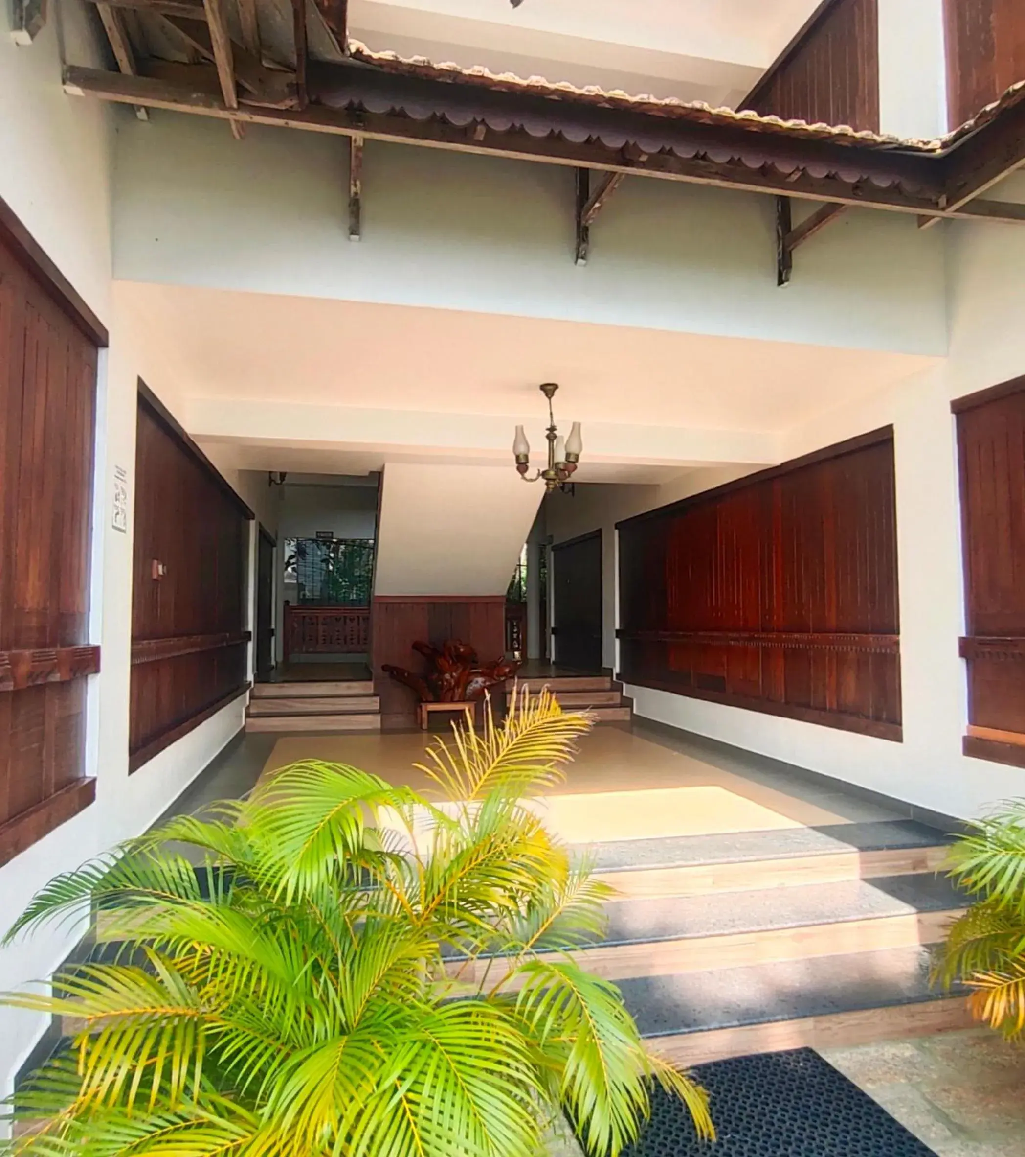 Facade/entrance in The Travancore Heritage Beach Resort