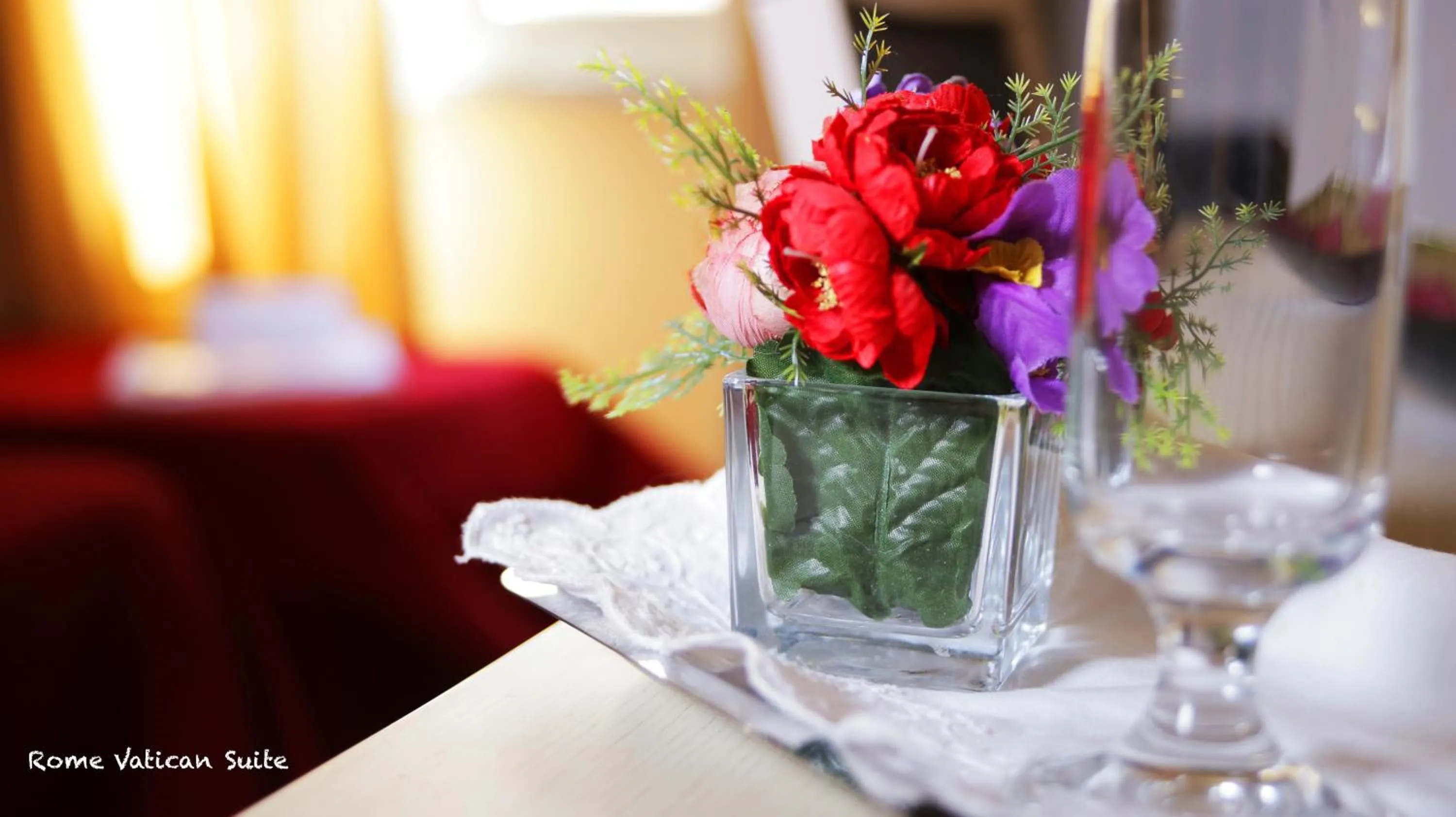 Decorative detail in Rome Vatican Suite