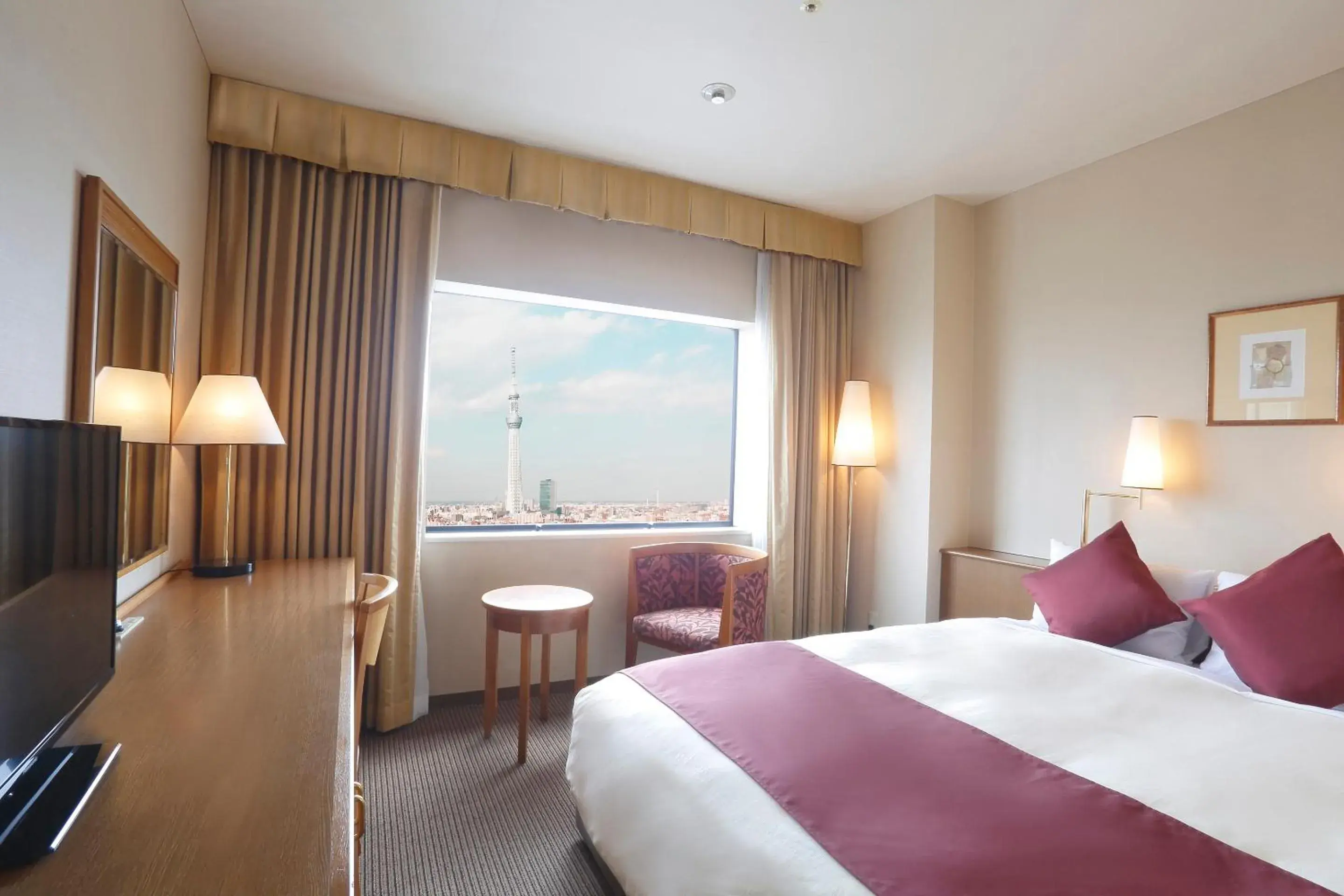 Photo of the whole room, Bed in Dai-ichi Hotel Ryogoku Photo of the whole room, Bed in Dai-ichi Hotel Ryogoku