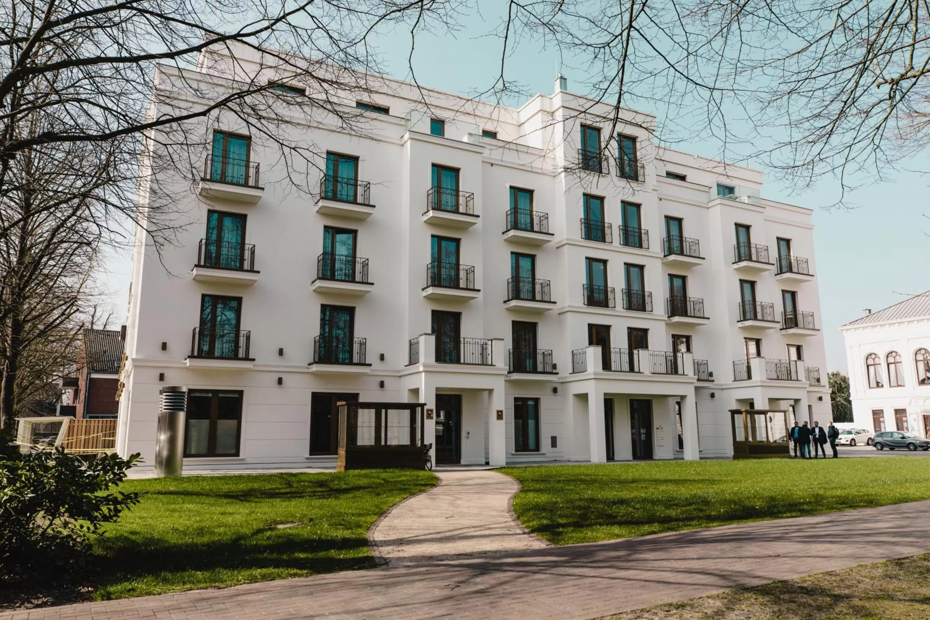 Property building in Hotel Am Schloss Aurich - Schlossresidenz