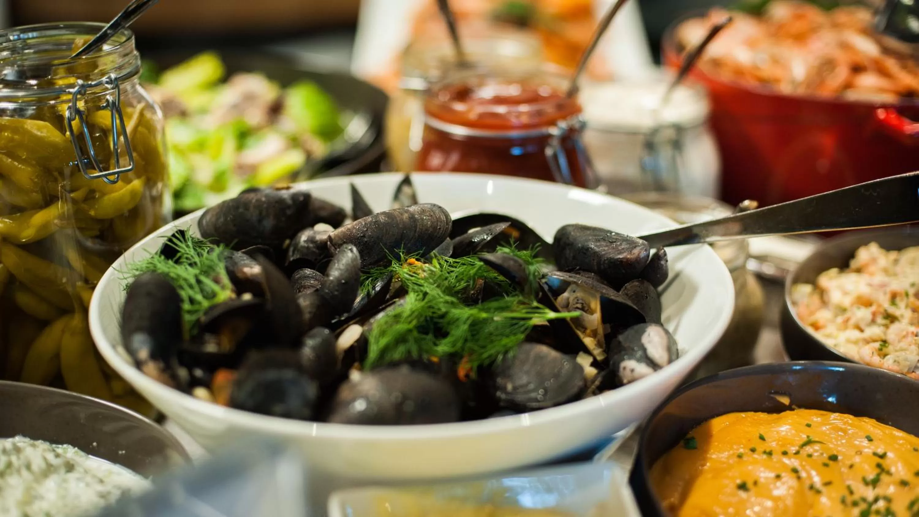 Food close-up in Thon Hotel Nordlys