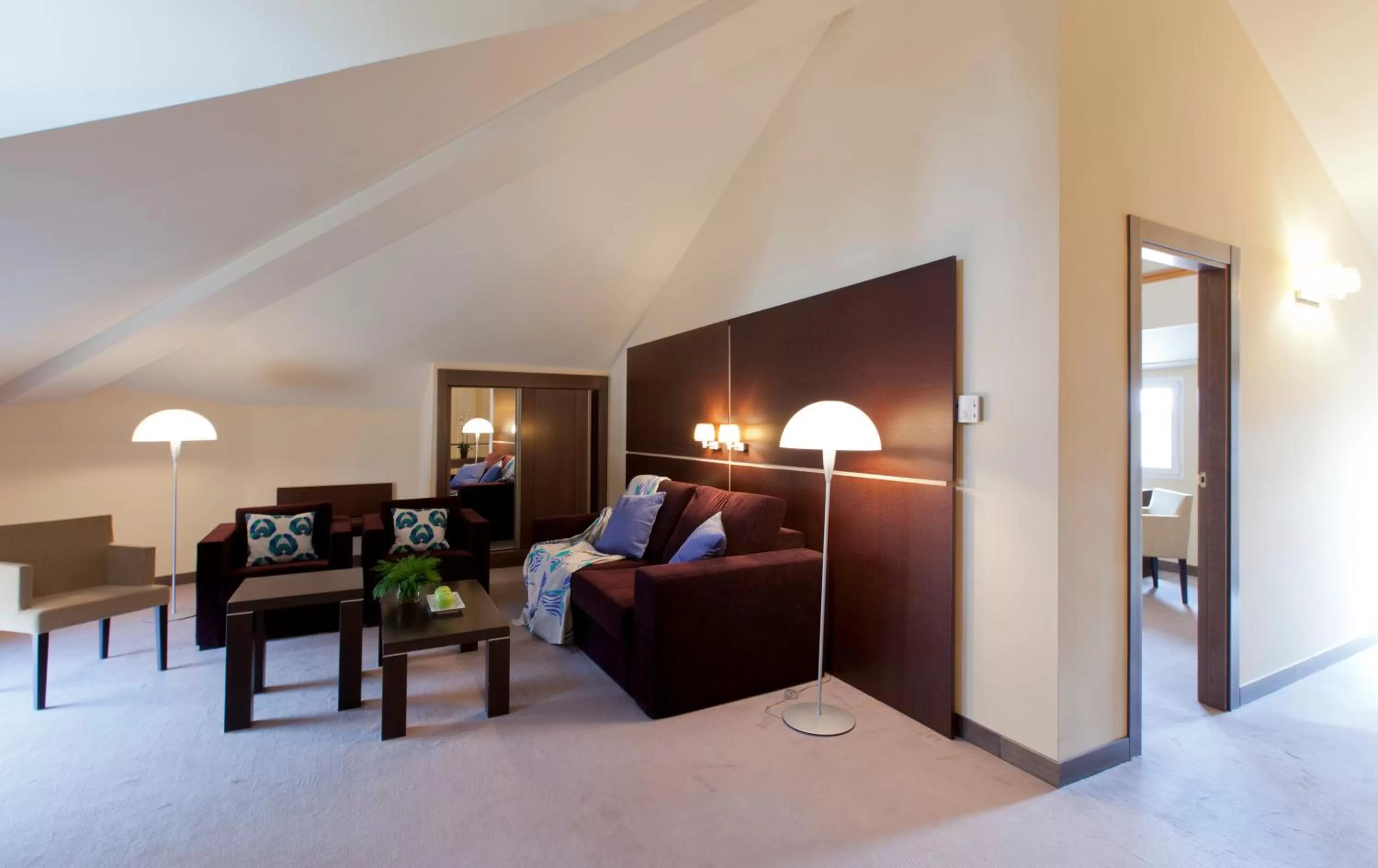 Living room in RICE Palacio de los Blasones