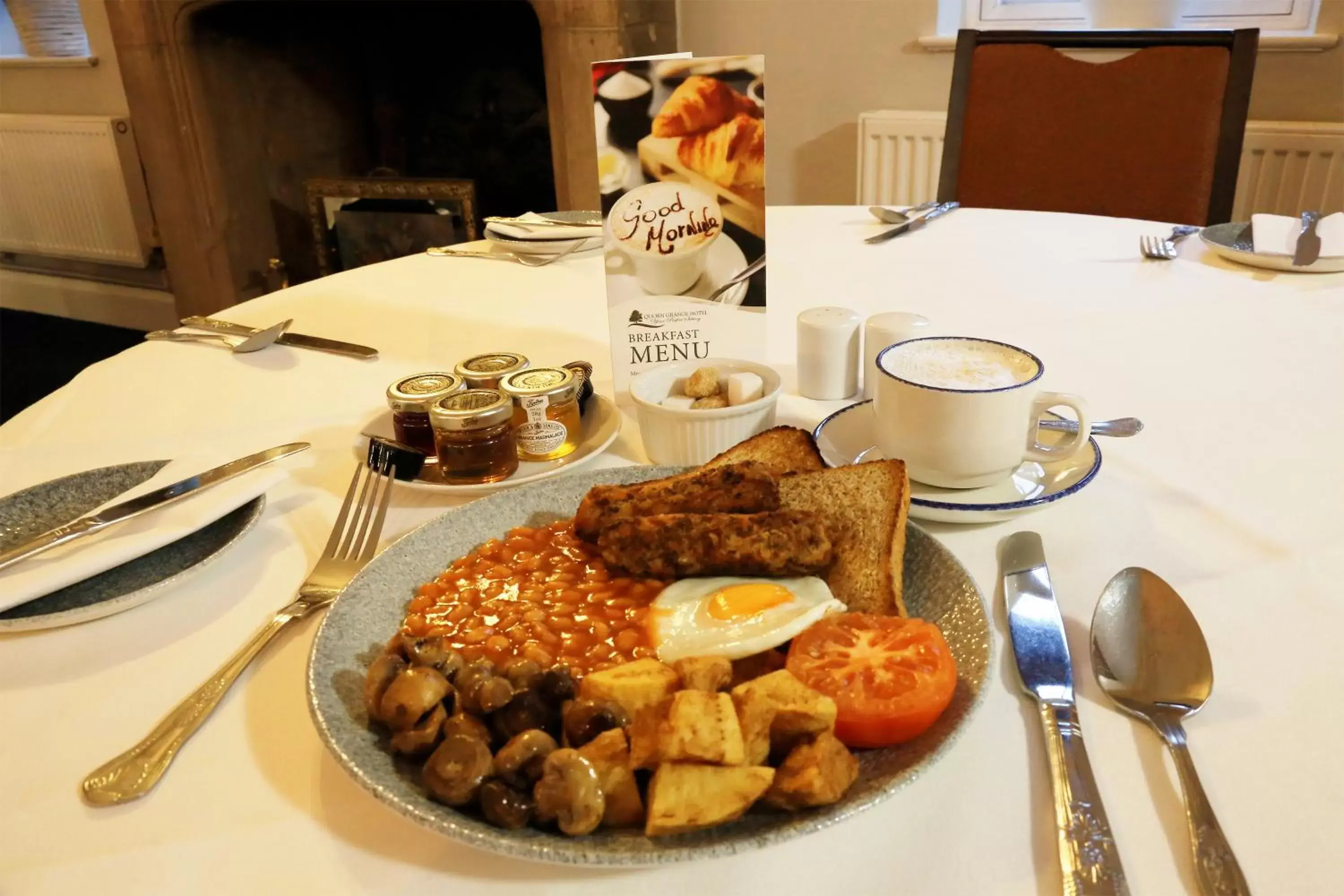 Breakfast in Quorn Grange Hotel