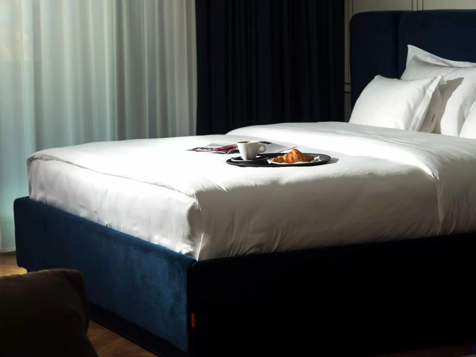 Bed in Moncafe Boutique Hotel & SPA Tirana